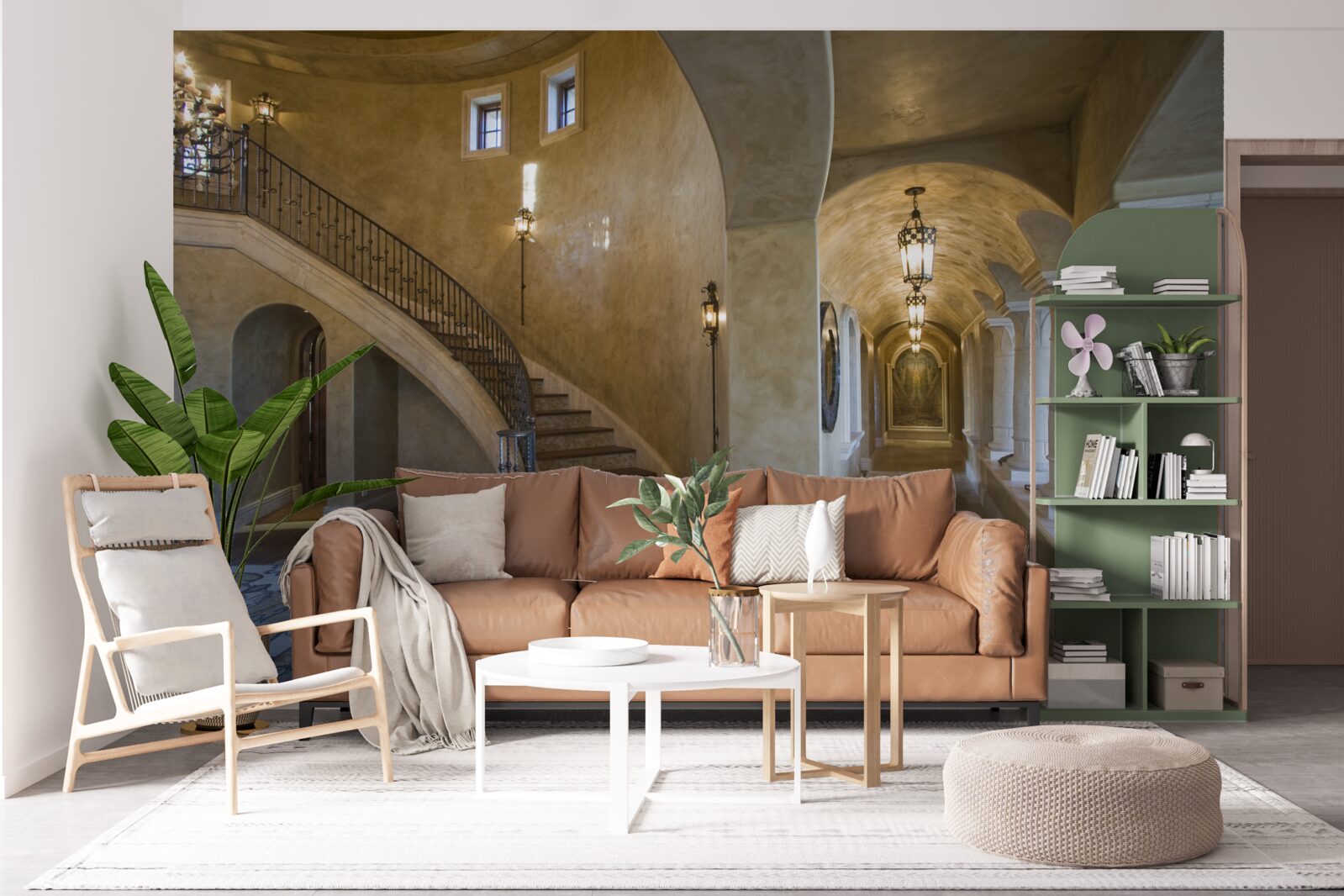 Фотошпалери використання мармуру в дизайні житлової архітектури