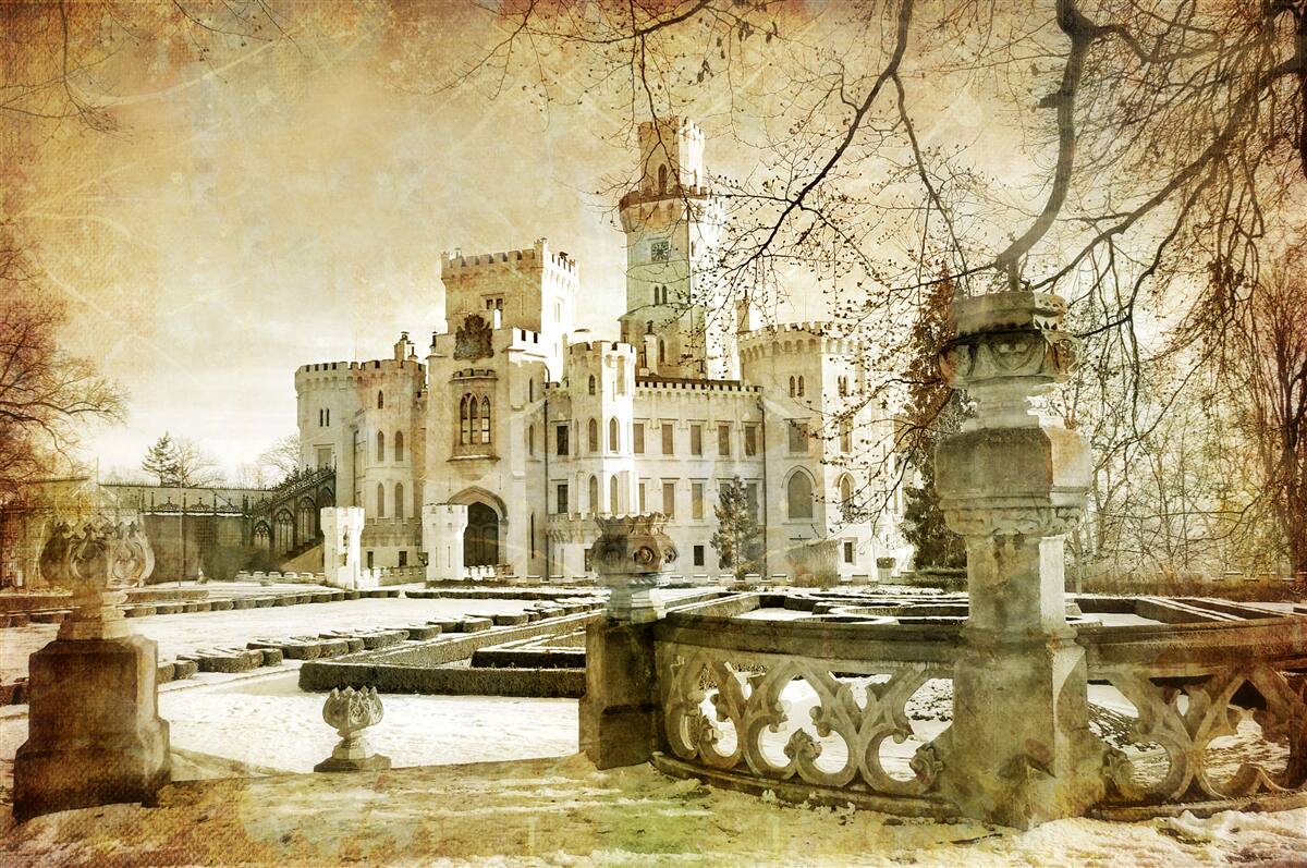 Фотошпалери згадуючи замок