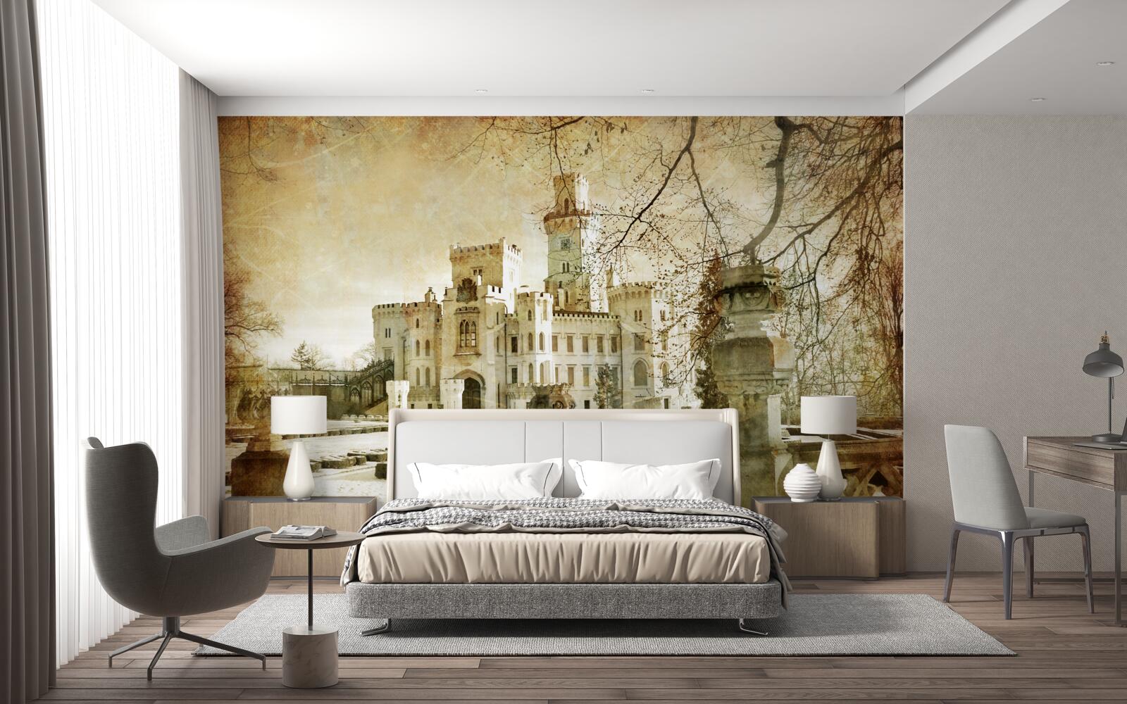 Фотошпалери згадуючи замок