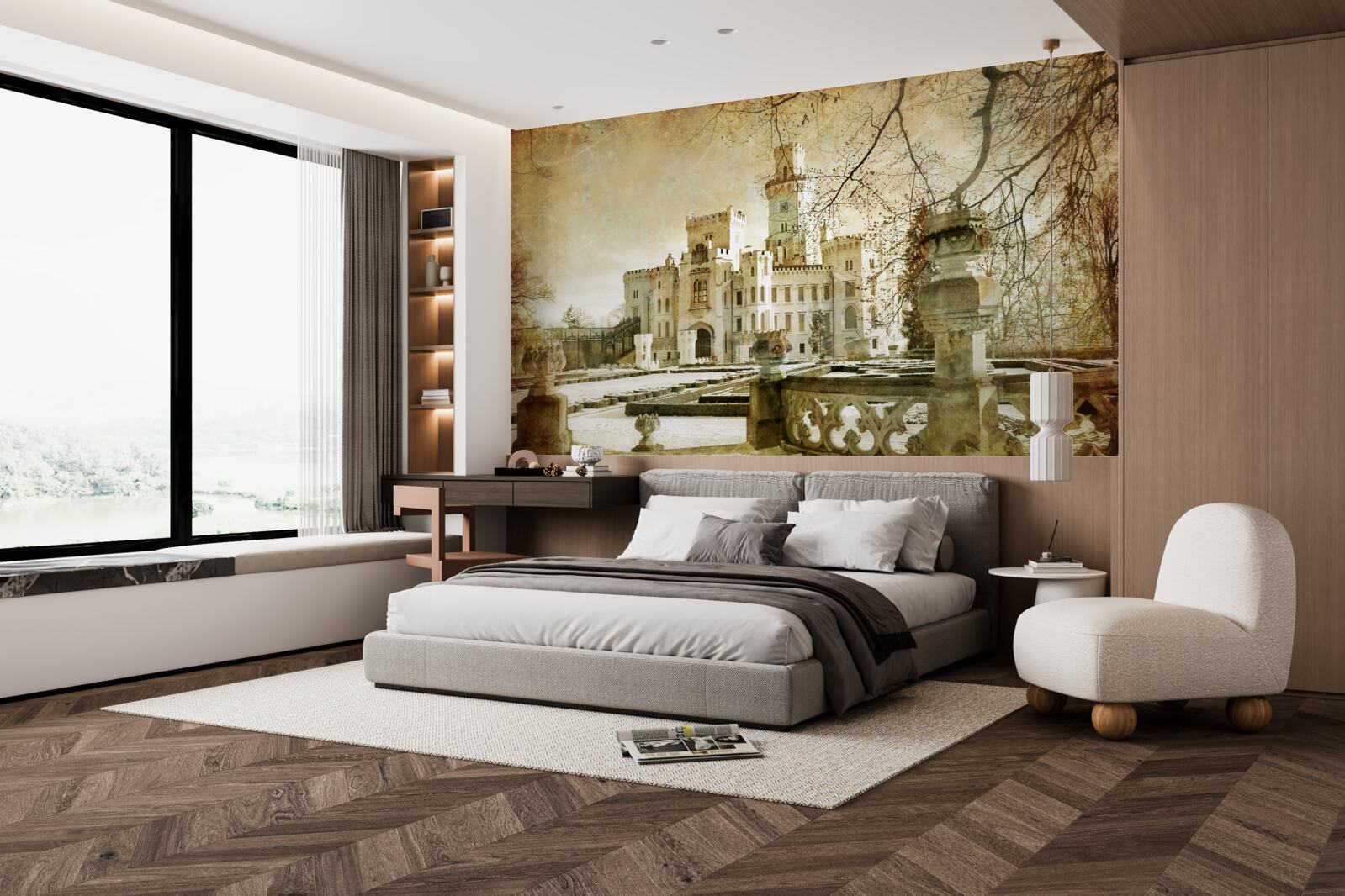 Фотошпалери згадуючи замок