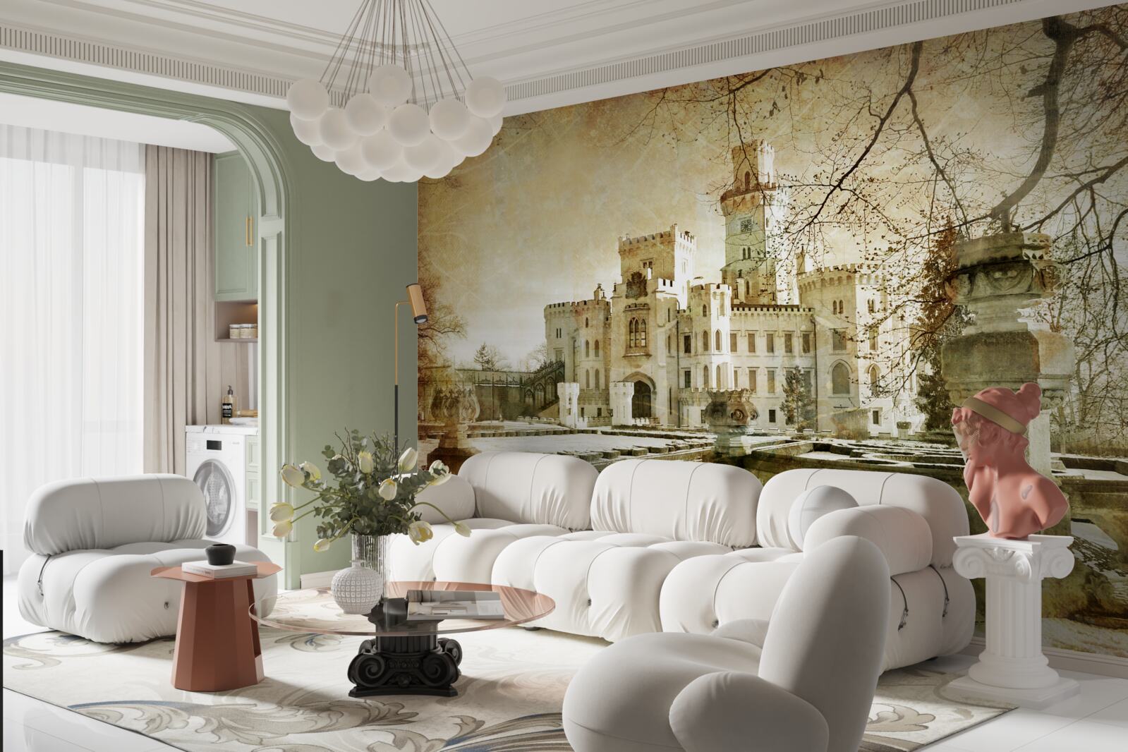 Фотошпалери згадуючи замок