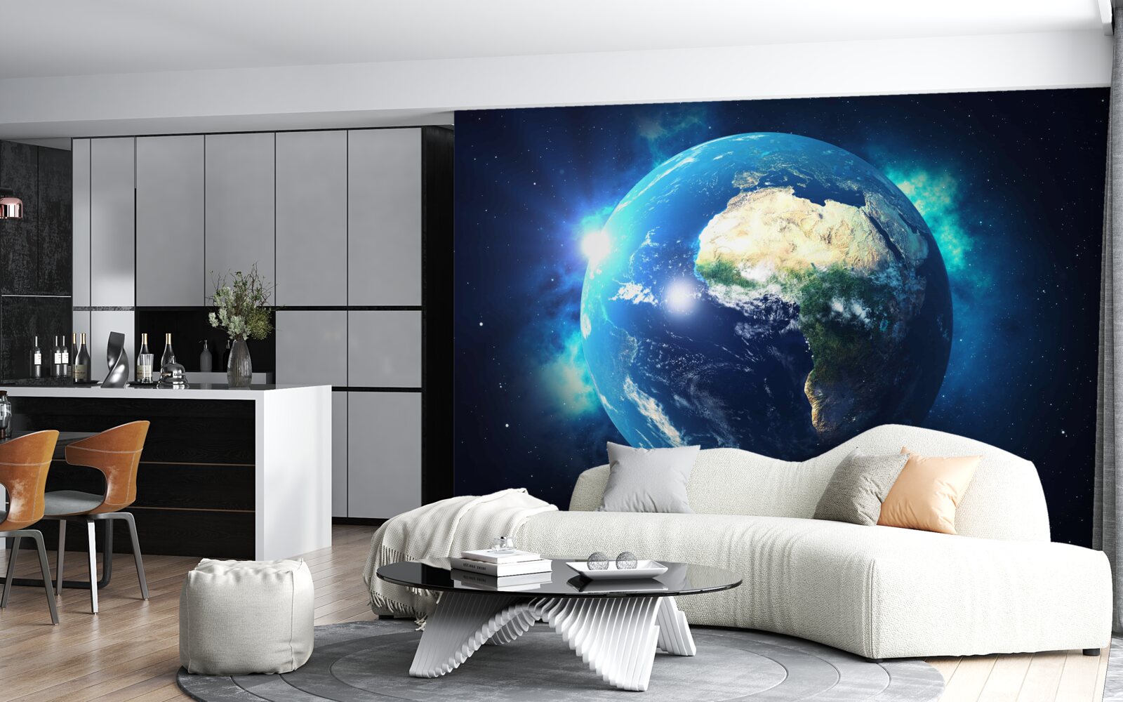 Фотошпалери африка і планета земля