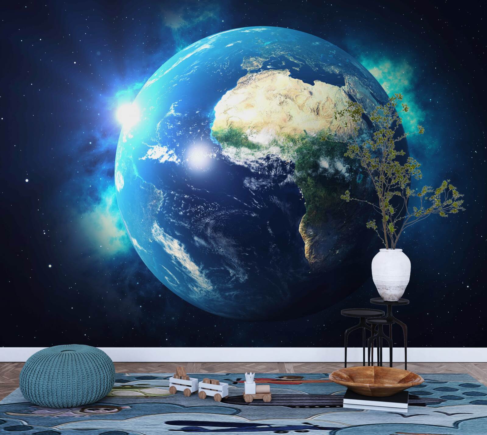 Фотошпалери африка і планета земля