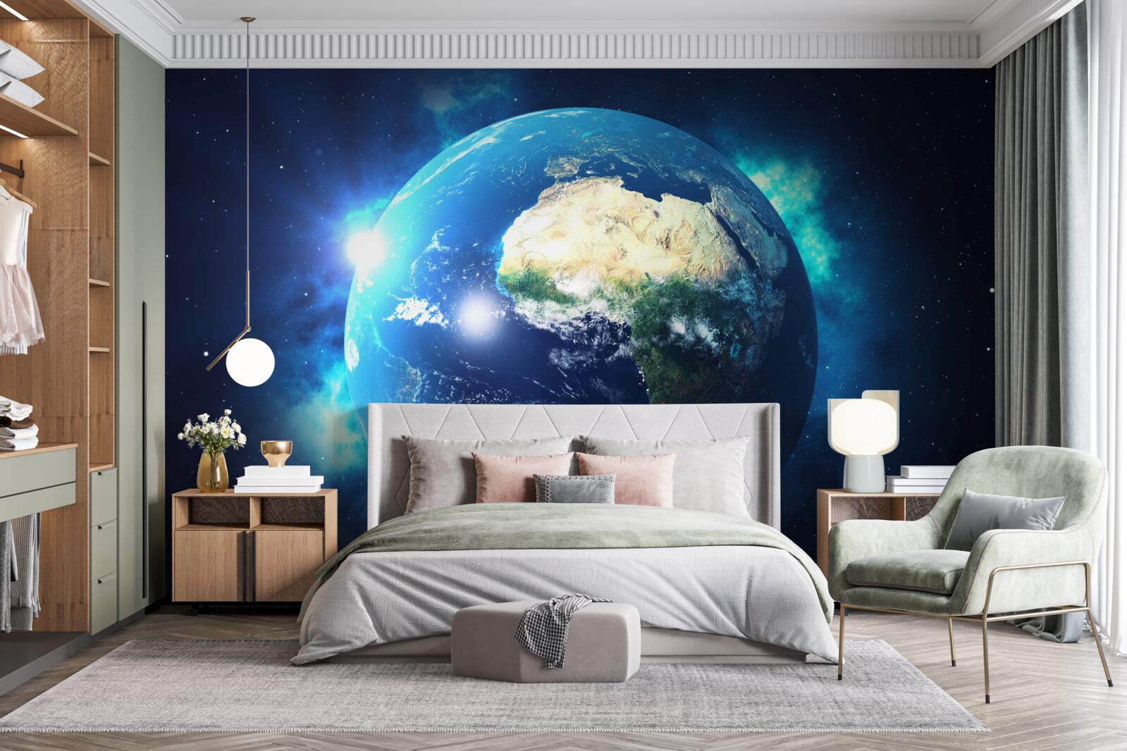 Фотошпалери африка і планета земля