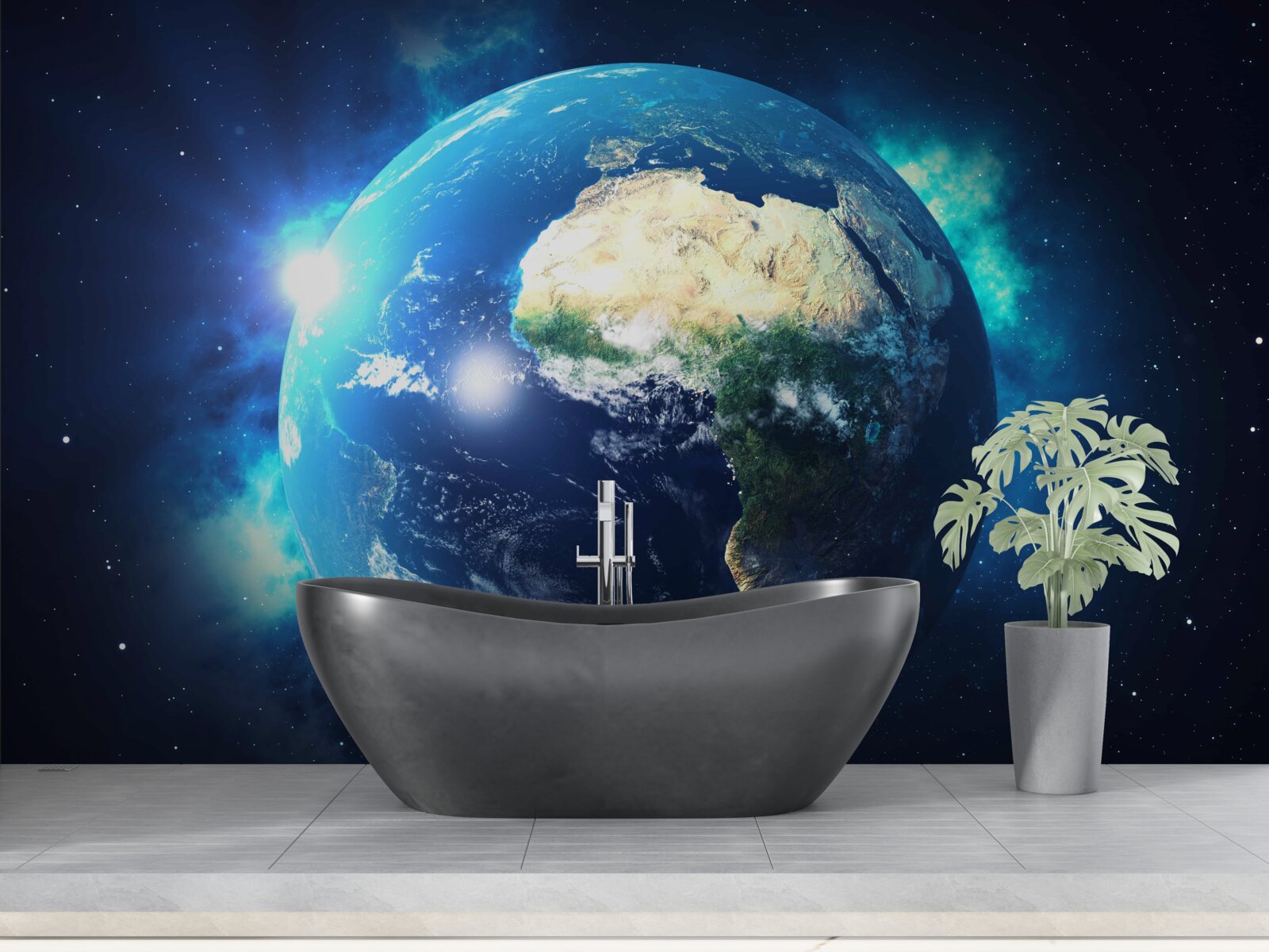 Фотошпалери африка і планета земля