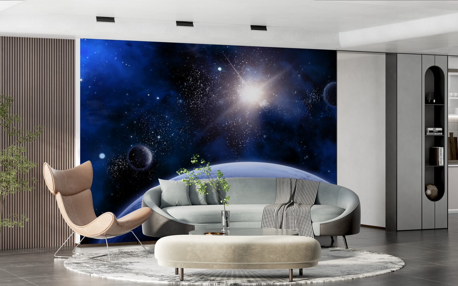 Фотошпалери Сяюча космічна зірка