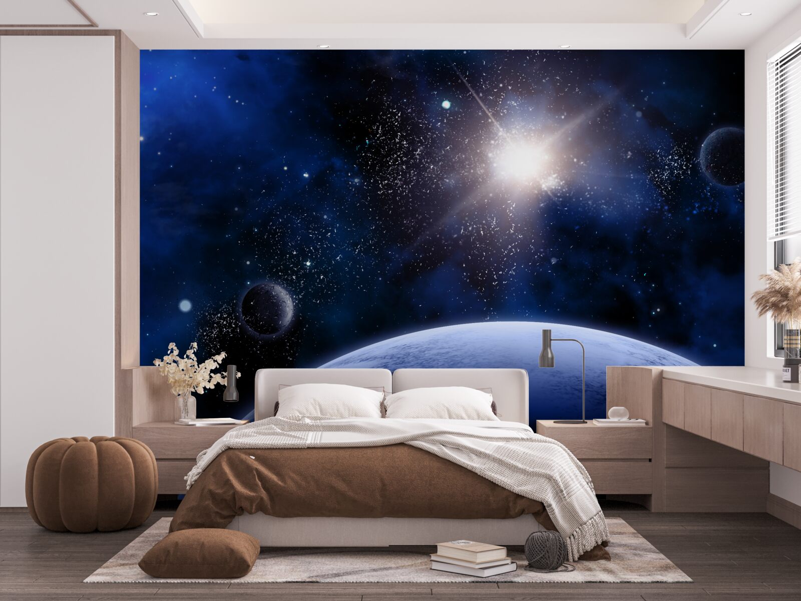 Фотошпалери Сяюча космічна зірка