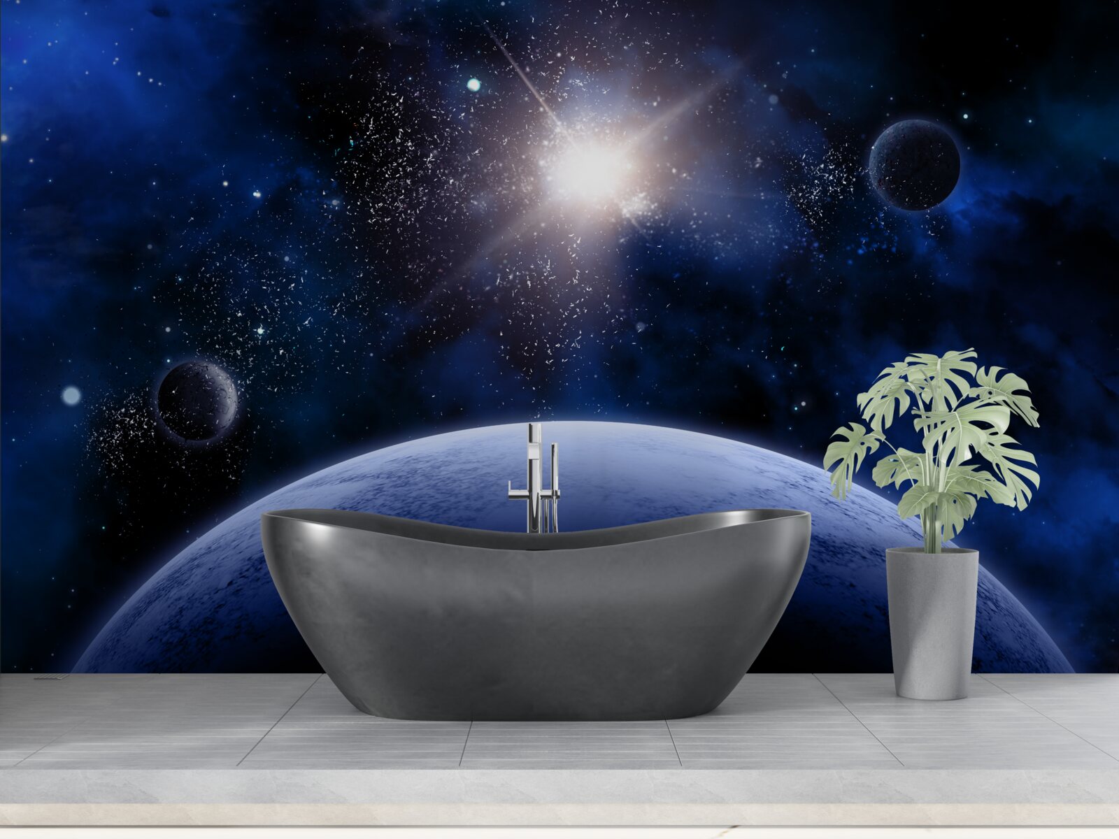 Фотошпалери Сяюча космічна зірка