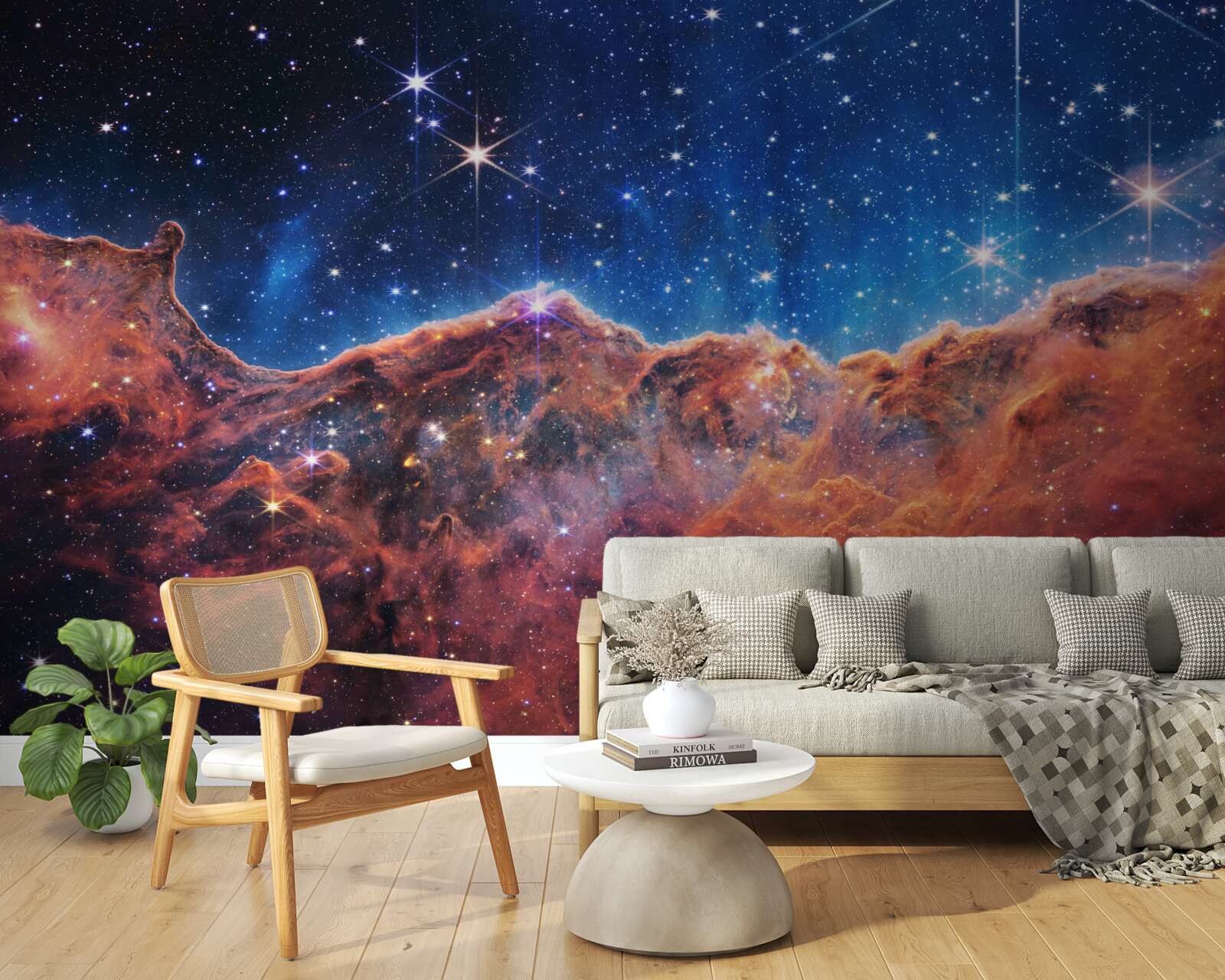 Фотошпалери зоряні космічні хмари