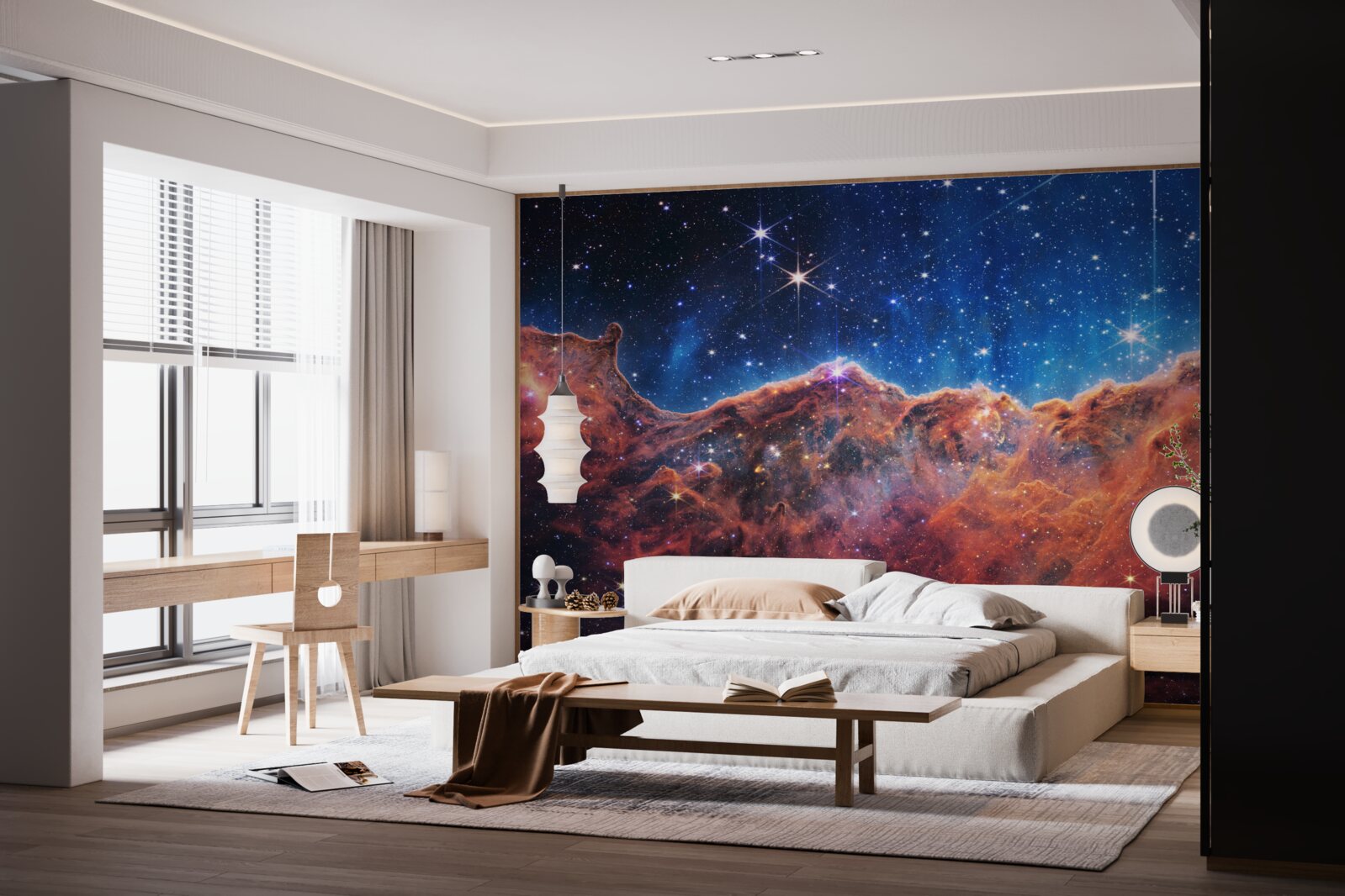 Фотошпалери зоряні космічні хмари