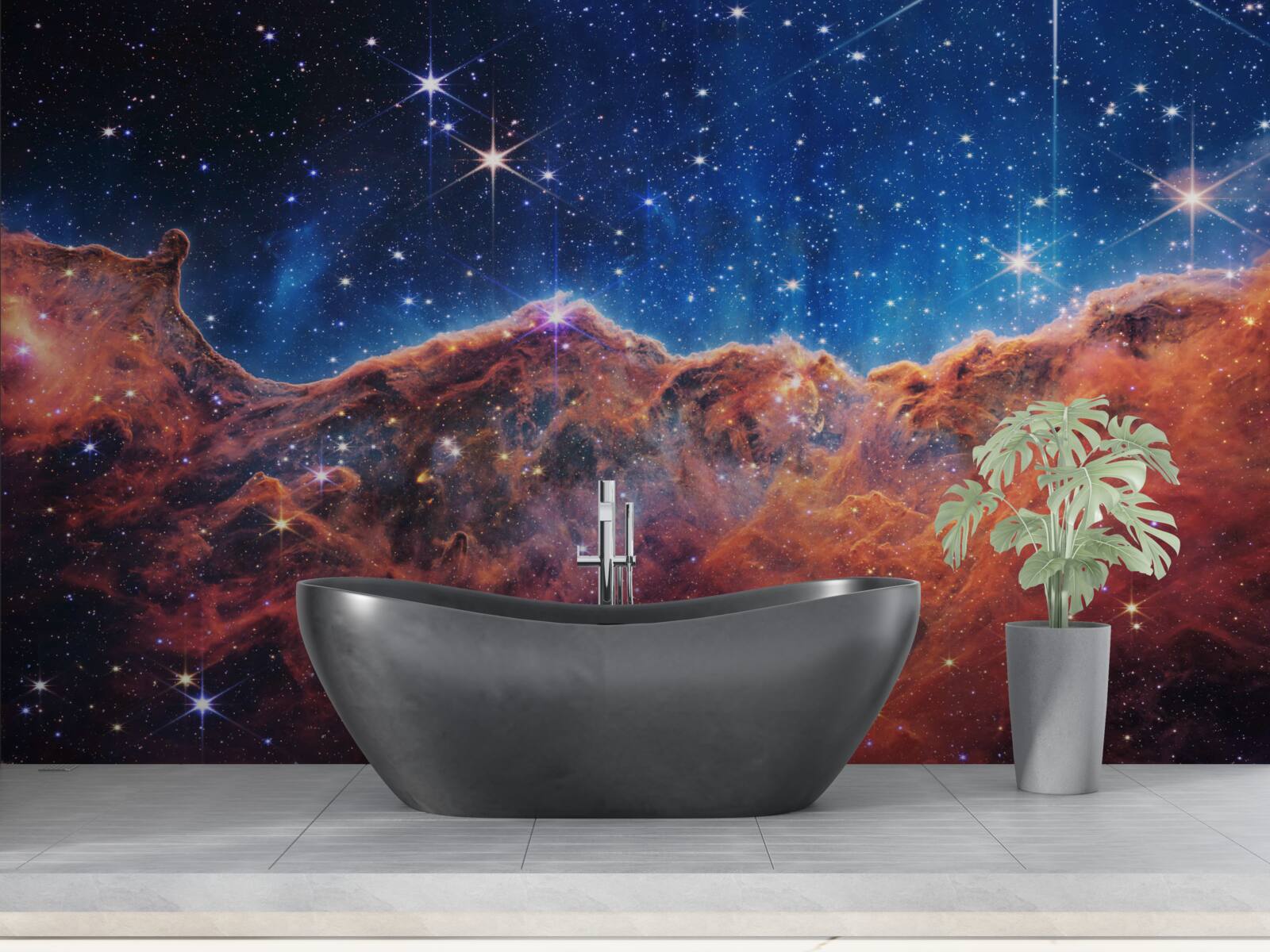 Фотошпалери зоряні космічні хмари