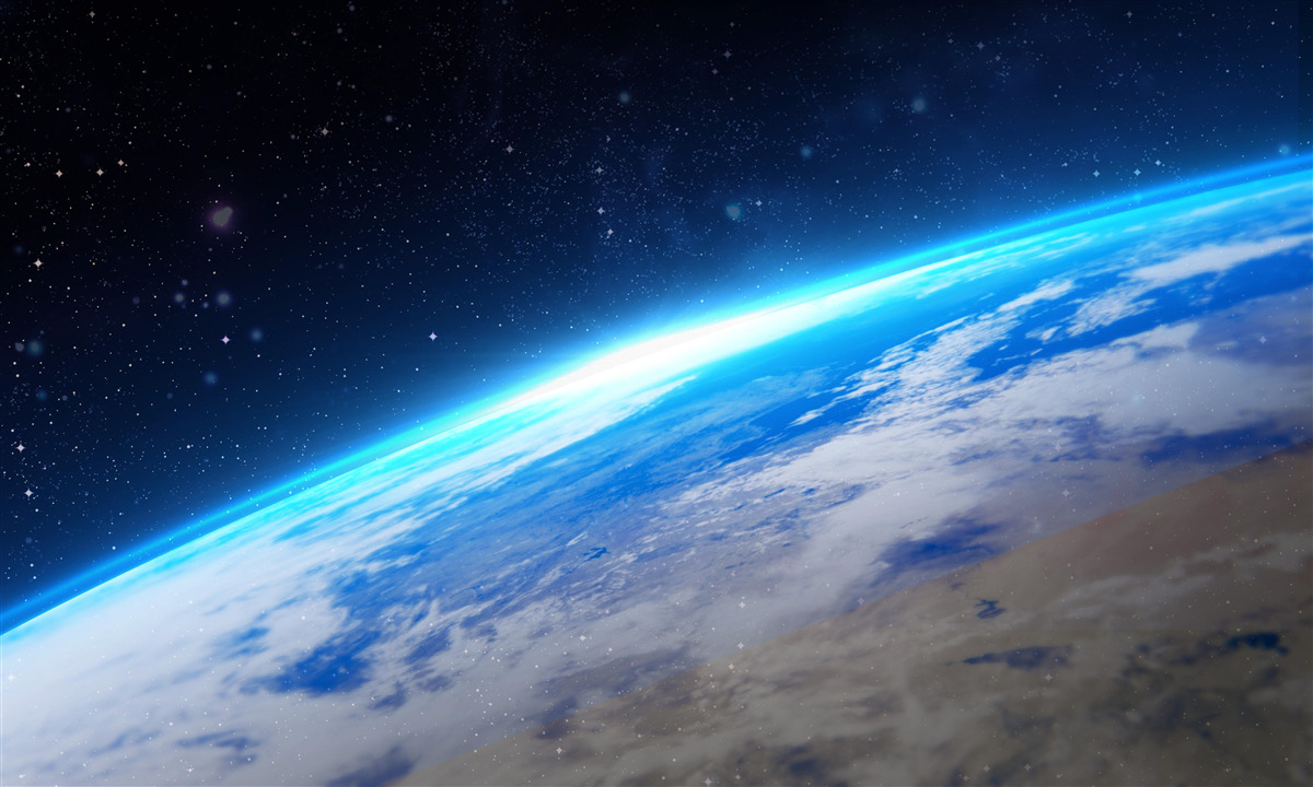 Фотошпалери земну поверхню з космосу