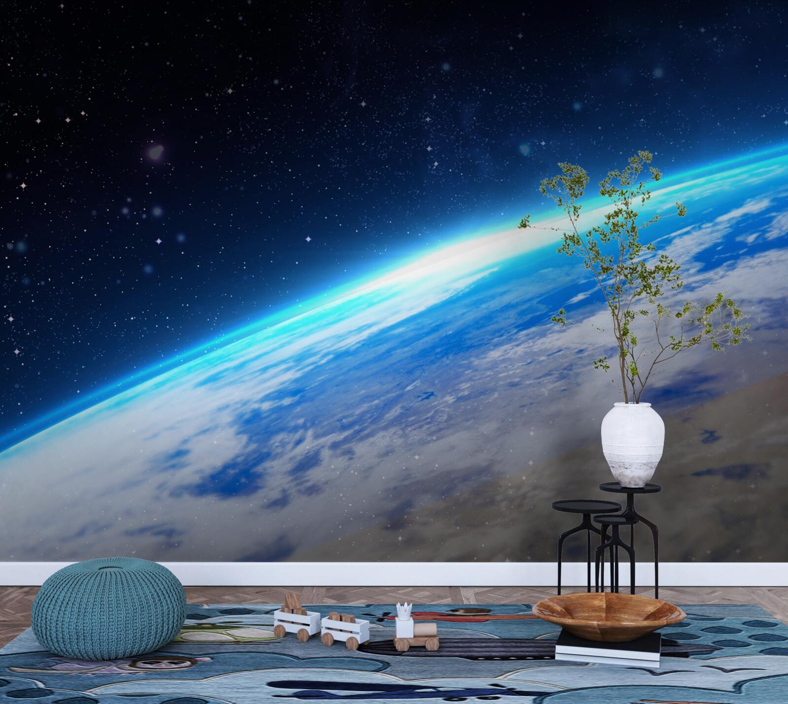 Фотошпалери земну поверхню з космосу