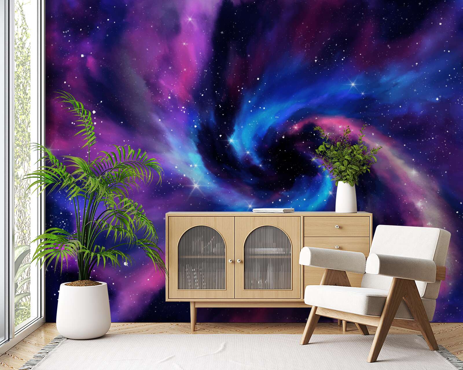 Фотошпалери захоплюючі відтінки всесвітів