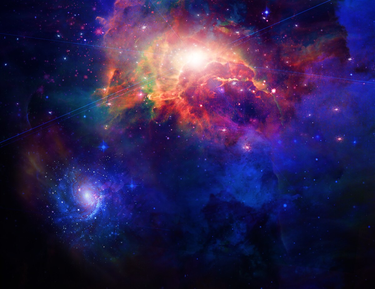 Фотошпалери глибина космічної туманності