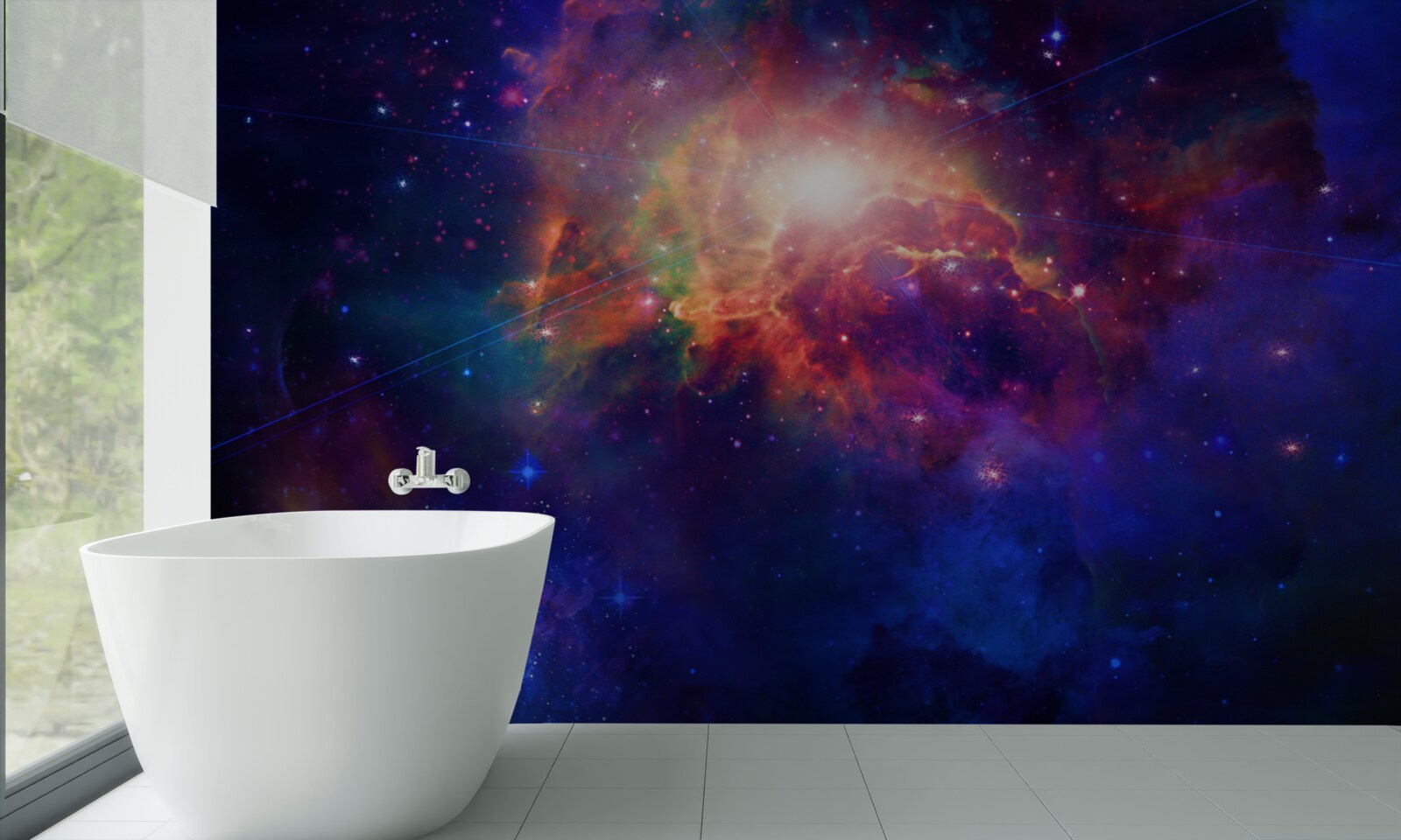 Фотошпалери глибина космічної туманності