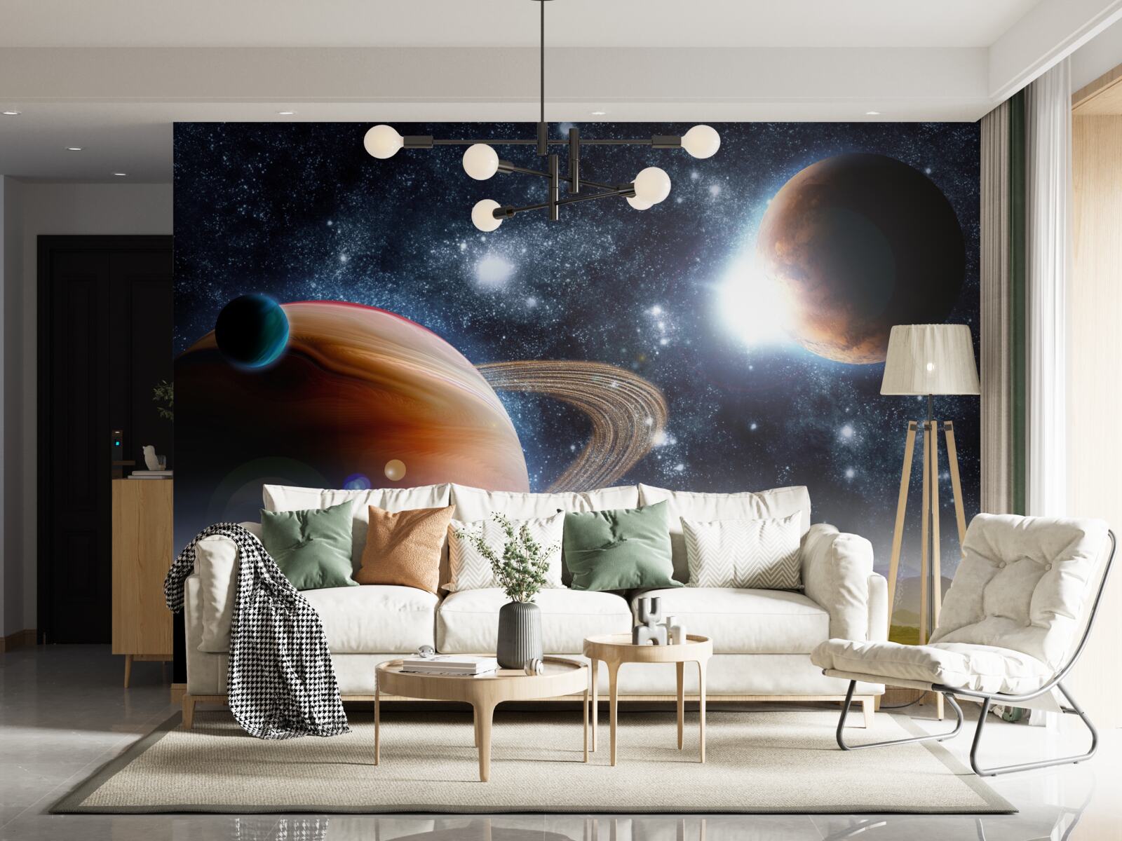 Фотошпалери космічні планети