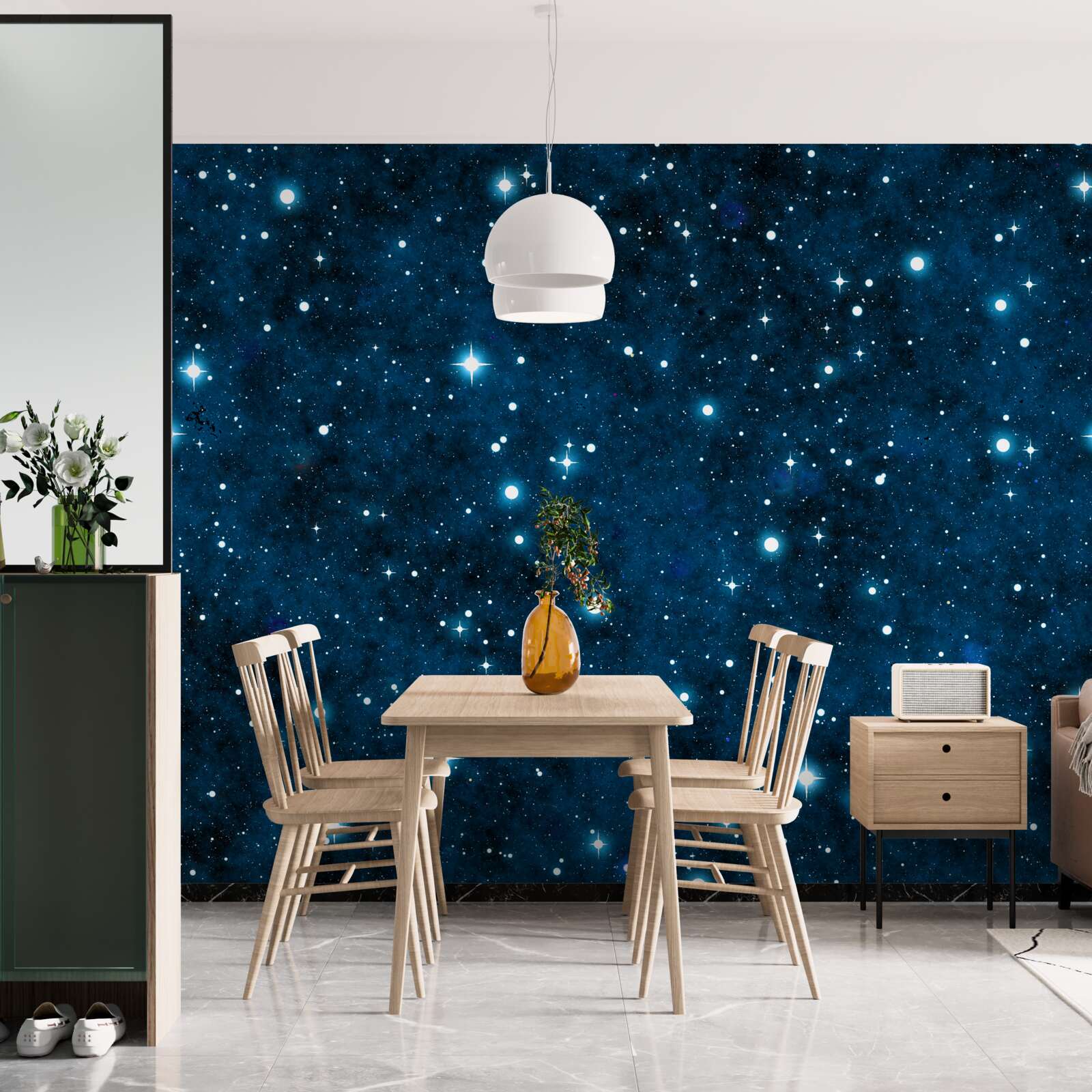 Фотошпалери зірки на небі, великі і маленькі