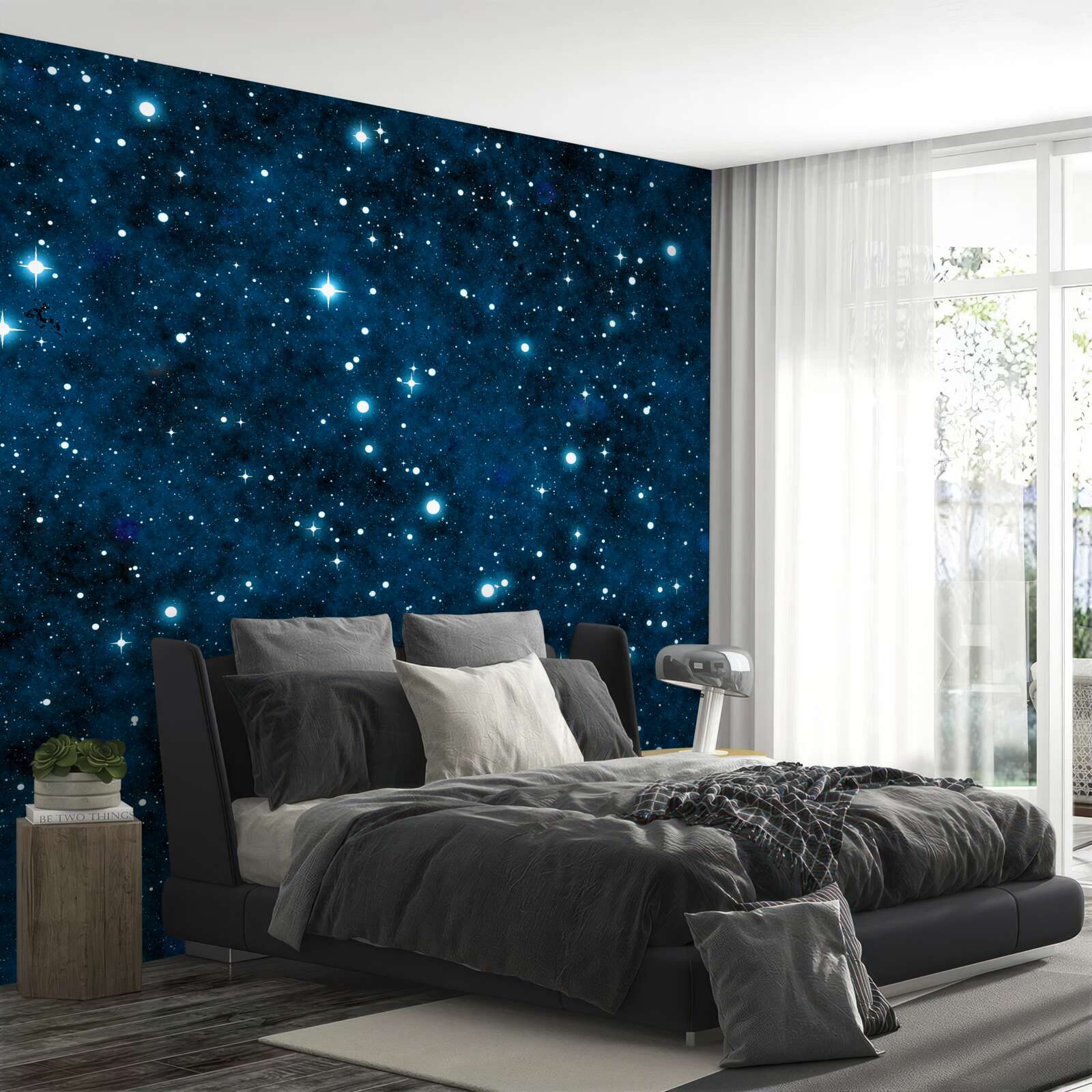 Фотошпалери зірки на небі, великі і маленькі