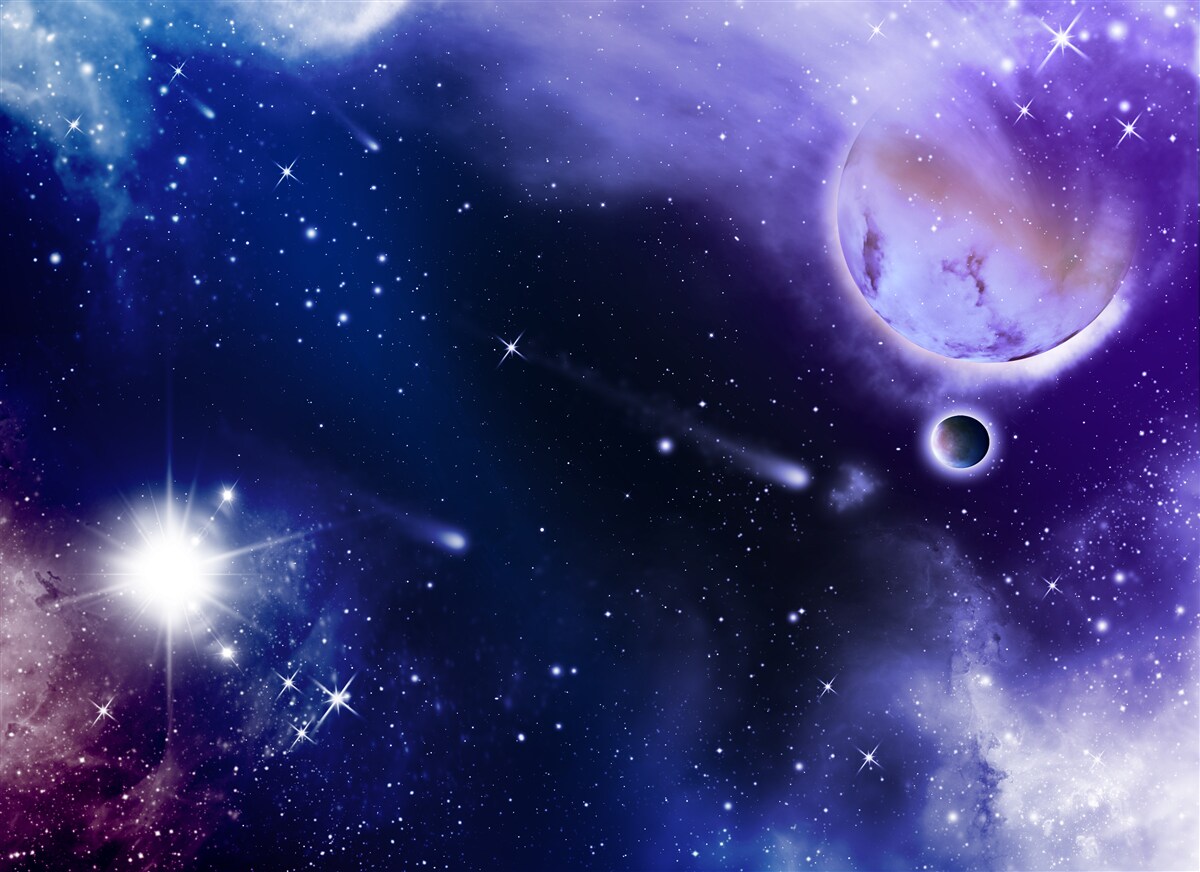 Фотошпалери зоряний простір