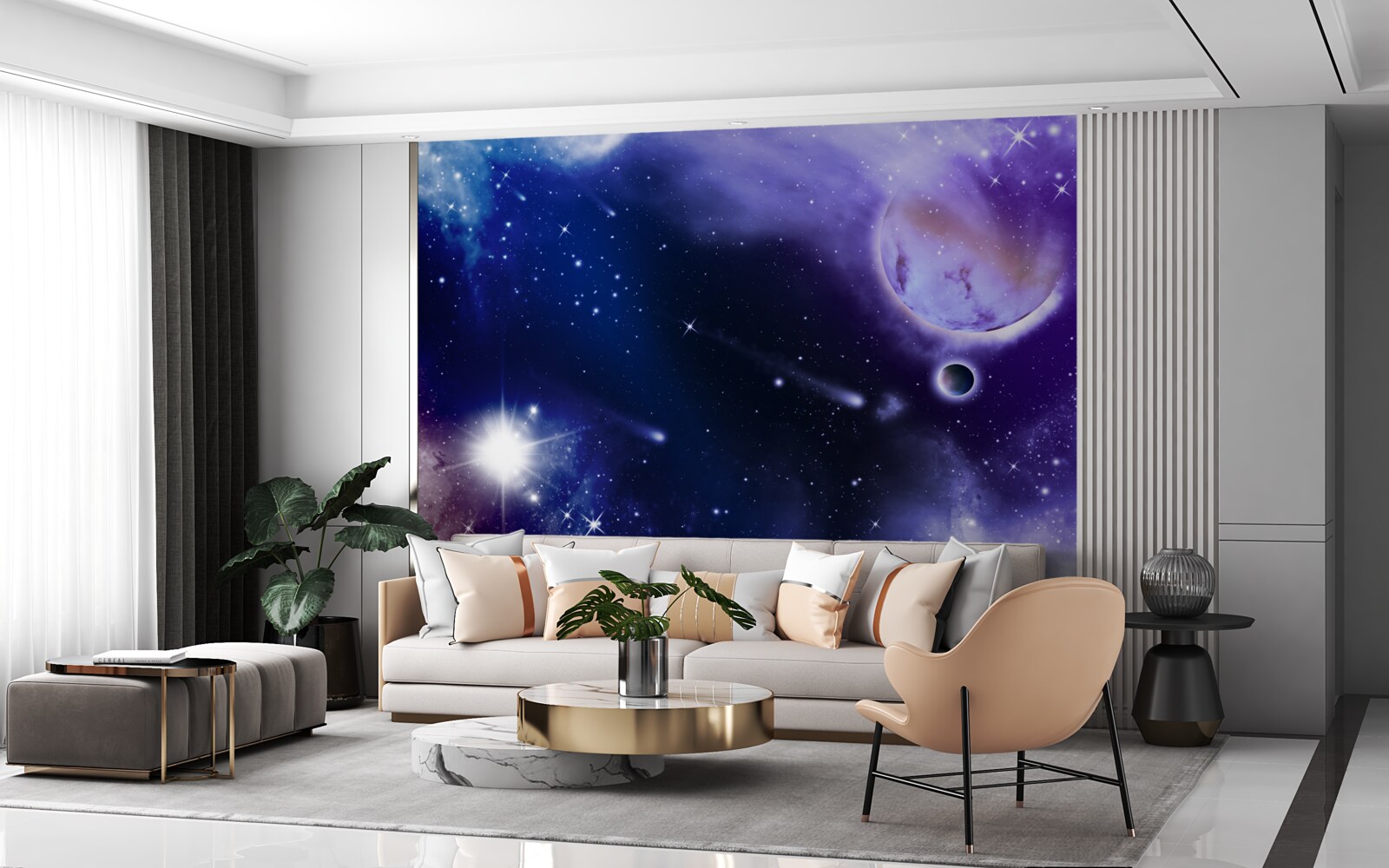 Фотошпалери зоряний простір
