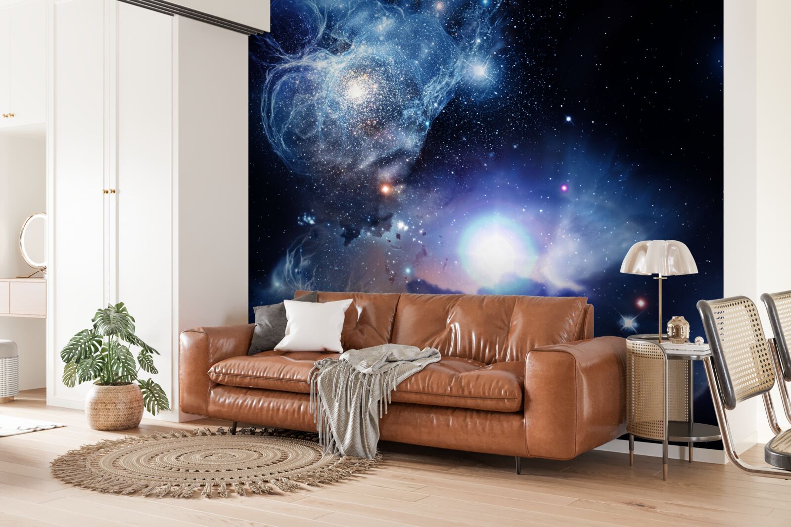 Фотошпалери зачаровує світлий небесний простір