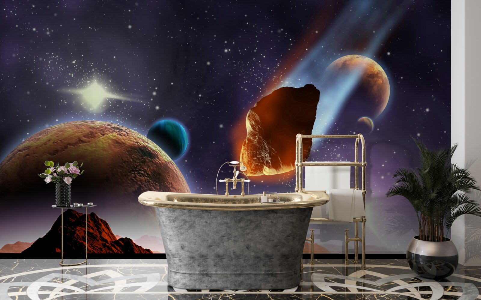 Фотошпалери марс під небом