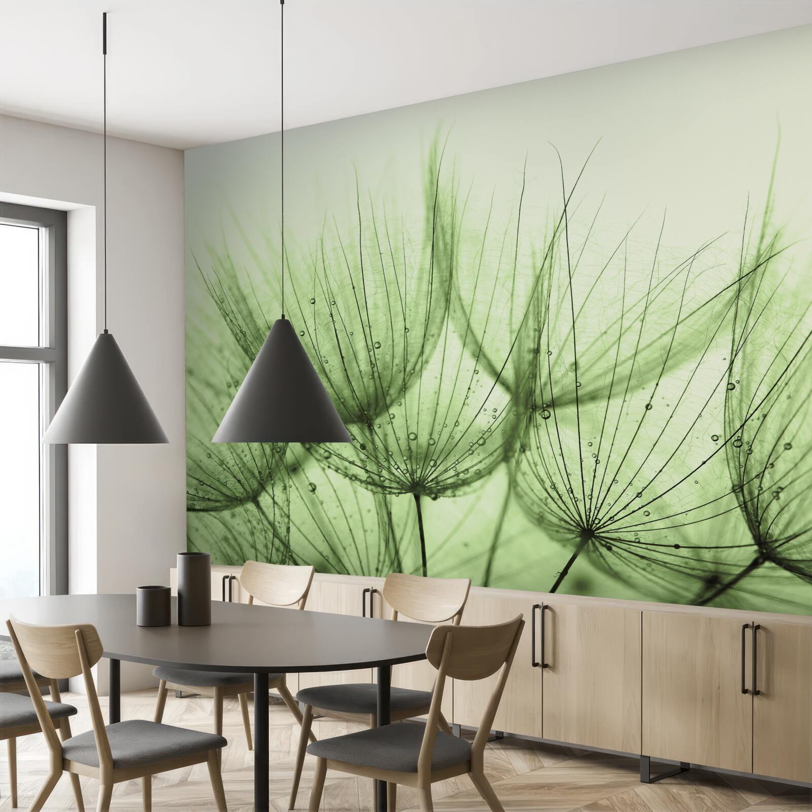 Фотошпалери колекція повітряних кульбаб