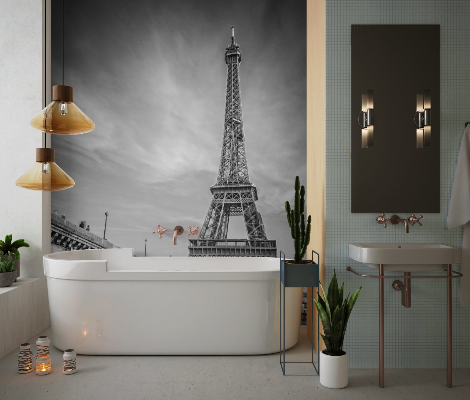 Фотошпалери Як потрапити до Ейфеля