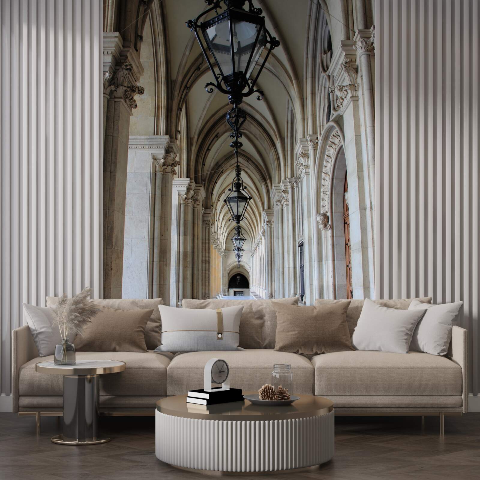 Фотошпалери готичні арки віденської міської ради