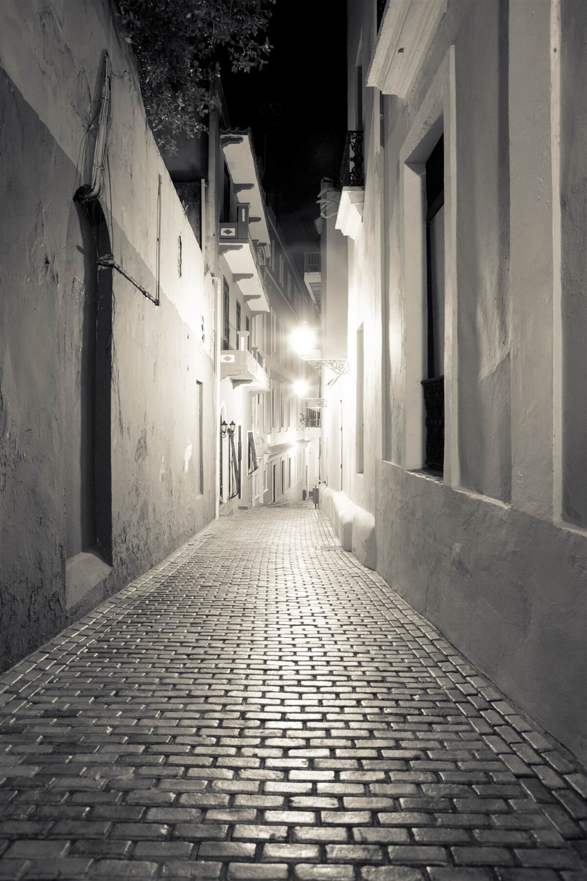 Фотошпалери нічна вулиця без людей