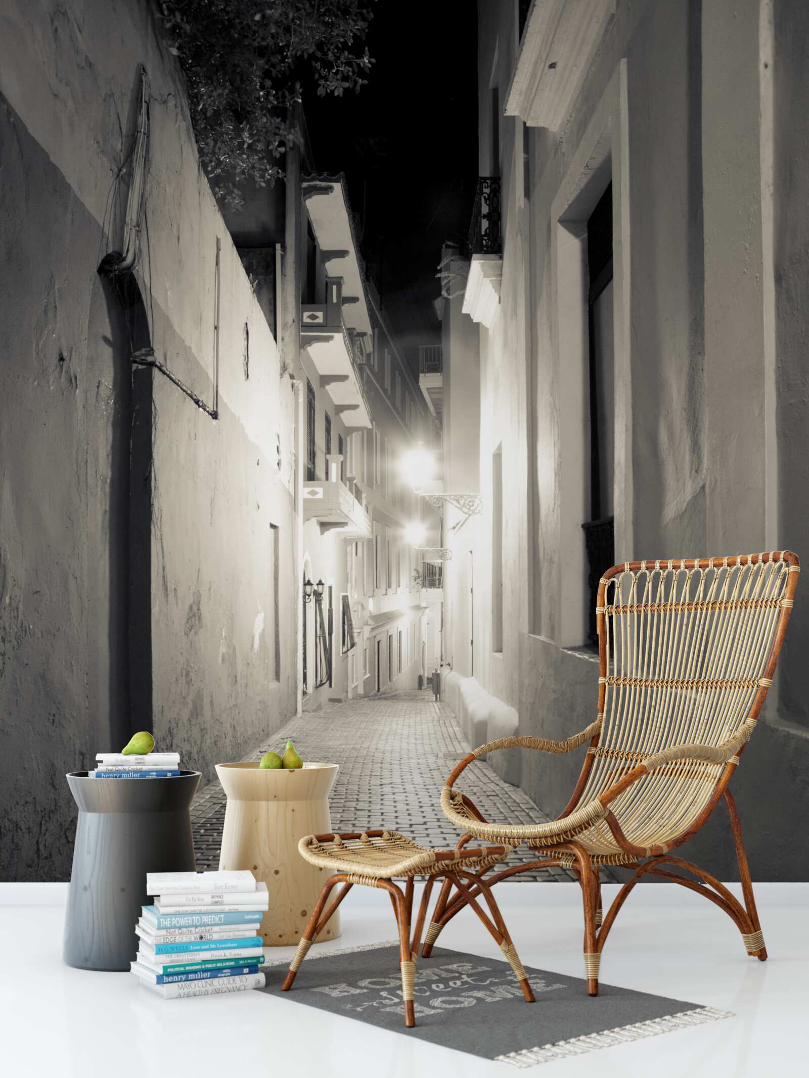 Фотошпалери нічна вулиця без людей