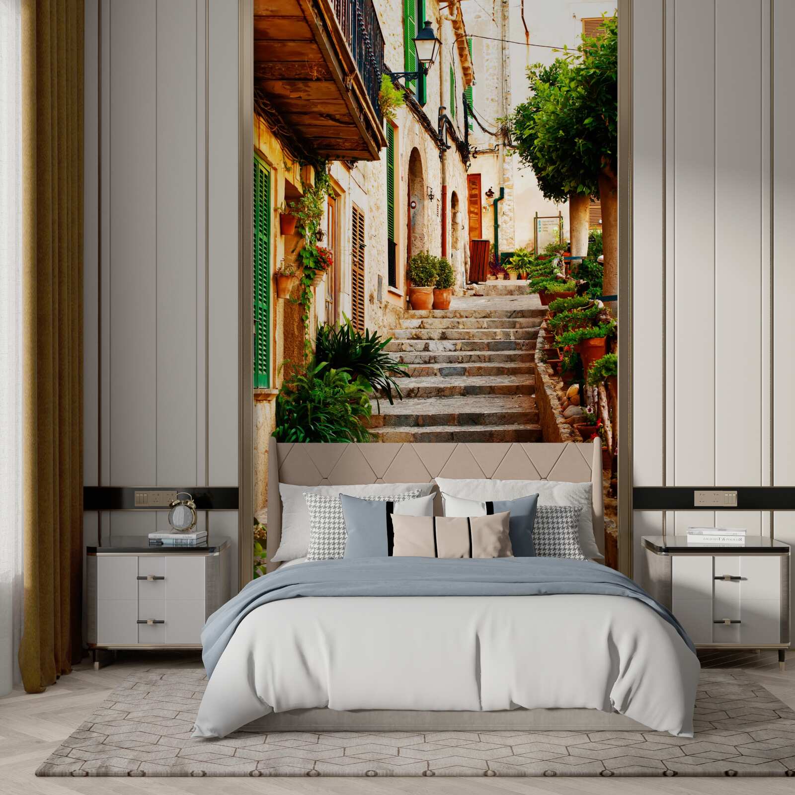 Фотошпалери кам'яні сходи для приватних будинків