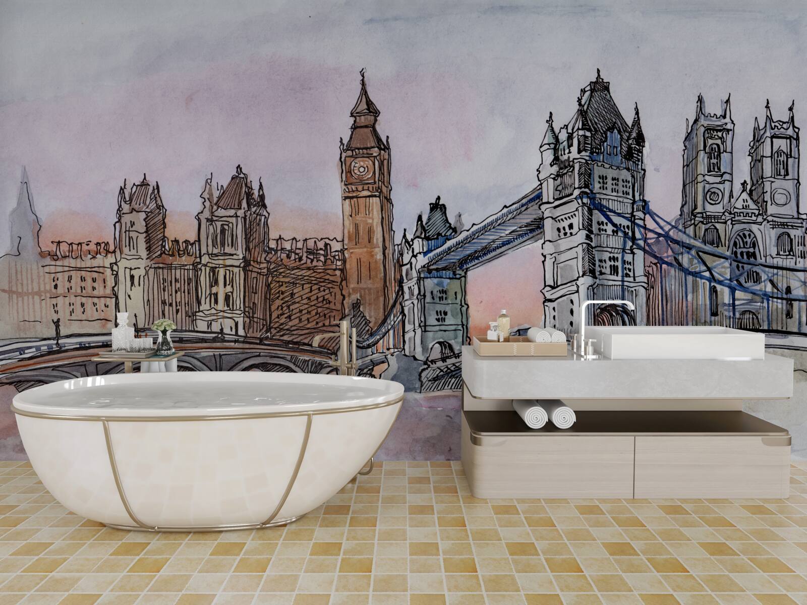 Фотошпалери знакові пам'ятки великої британії