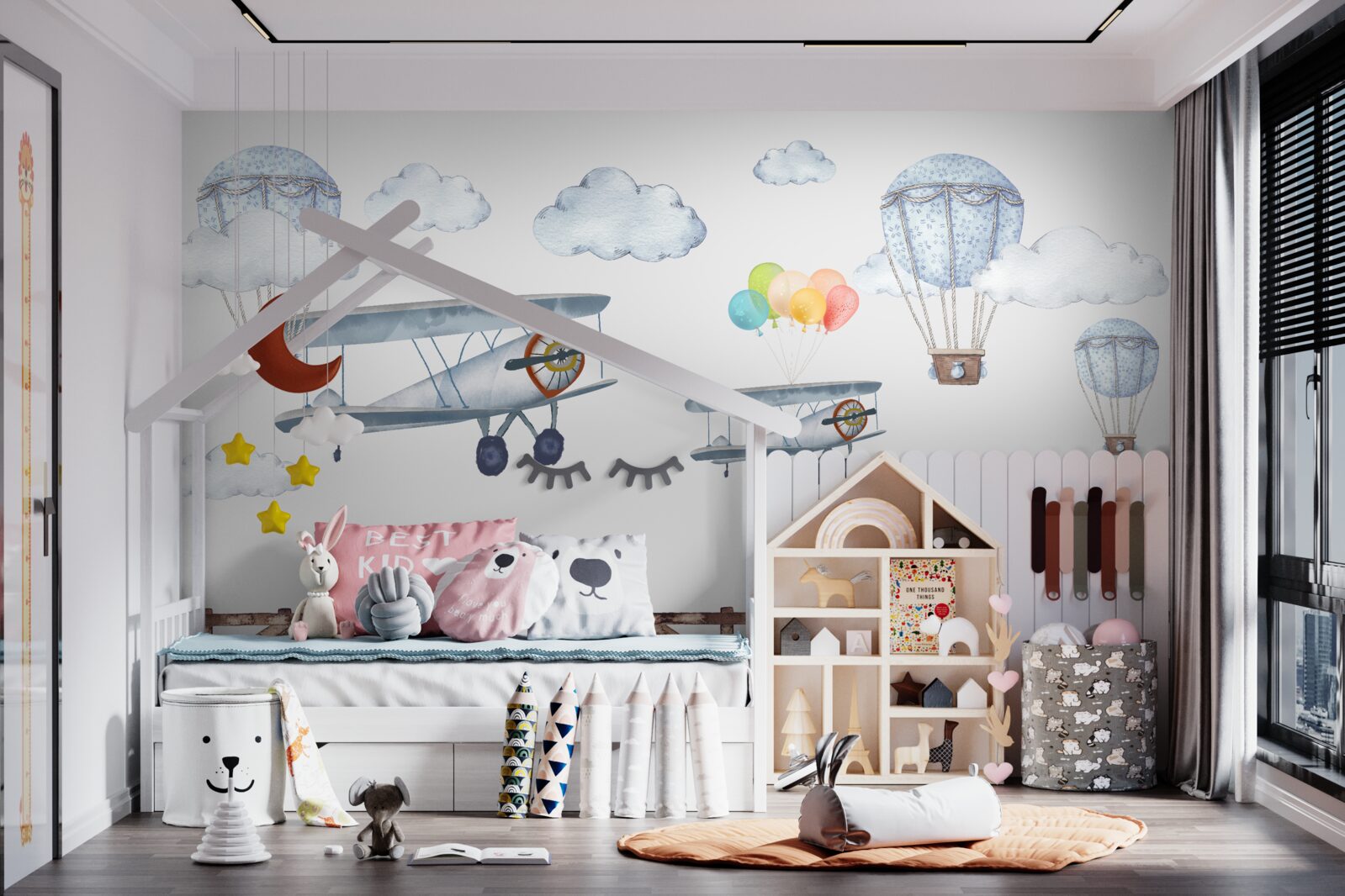 Фотошпалери подорож у небі