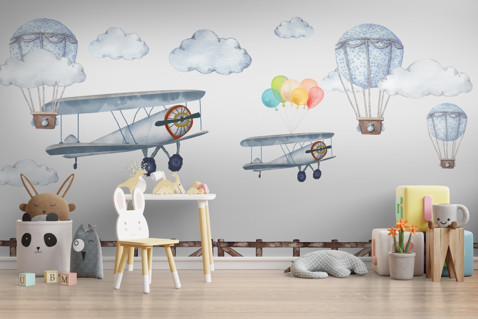 Фотошпалери подорож у небі