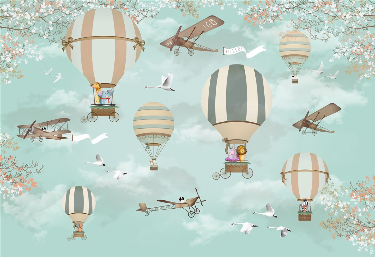 Фотошпалери тварини розпочали свою повітряну подорож до небес