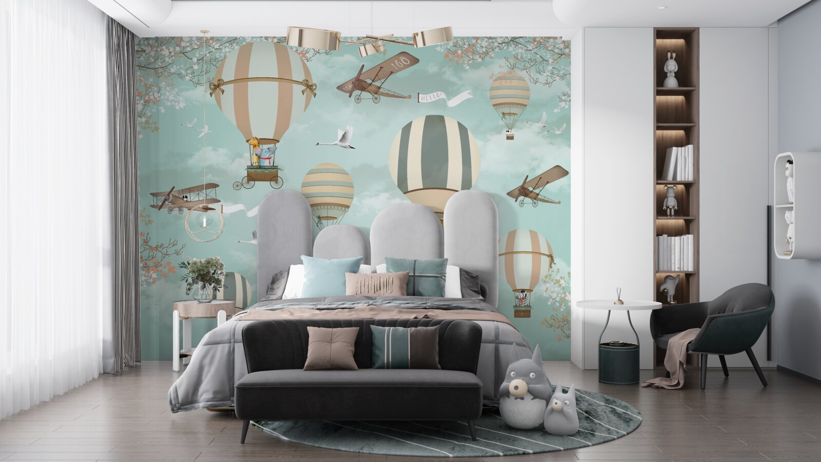 Фотошпалери тварини розпочали свою повітряну подорож до небес