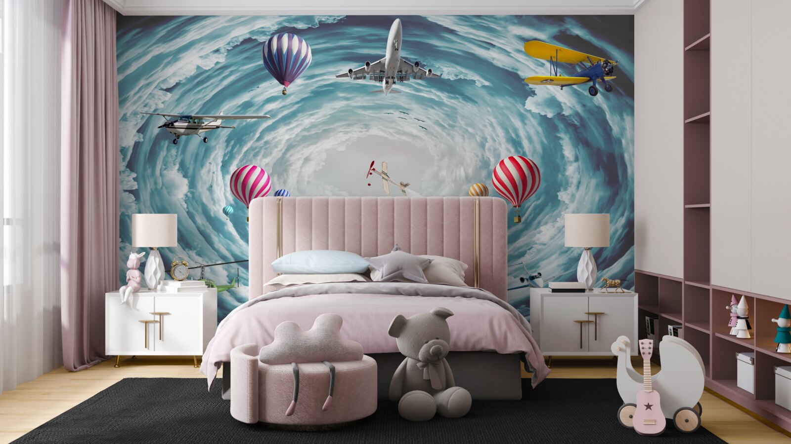 Фотошпалери кипляча вічність космічної нескінченності