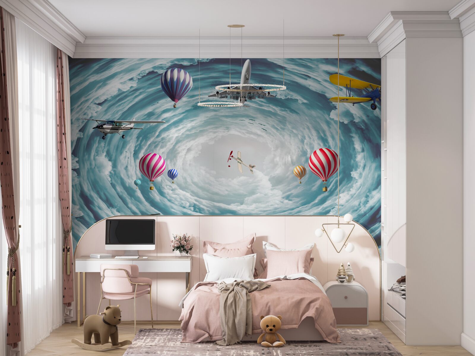 Фотошпалери кипляча вічність космічної нескінченності