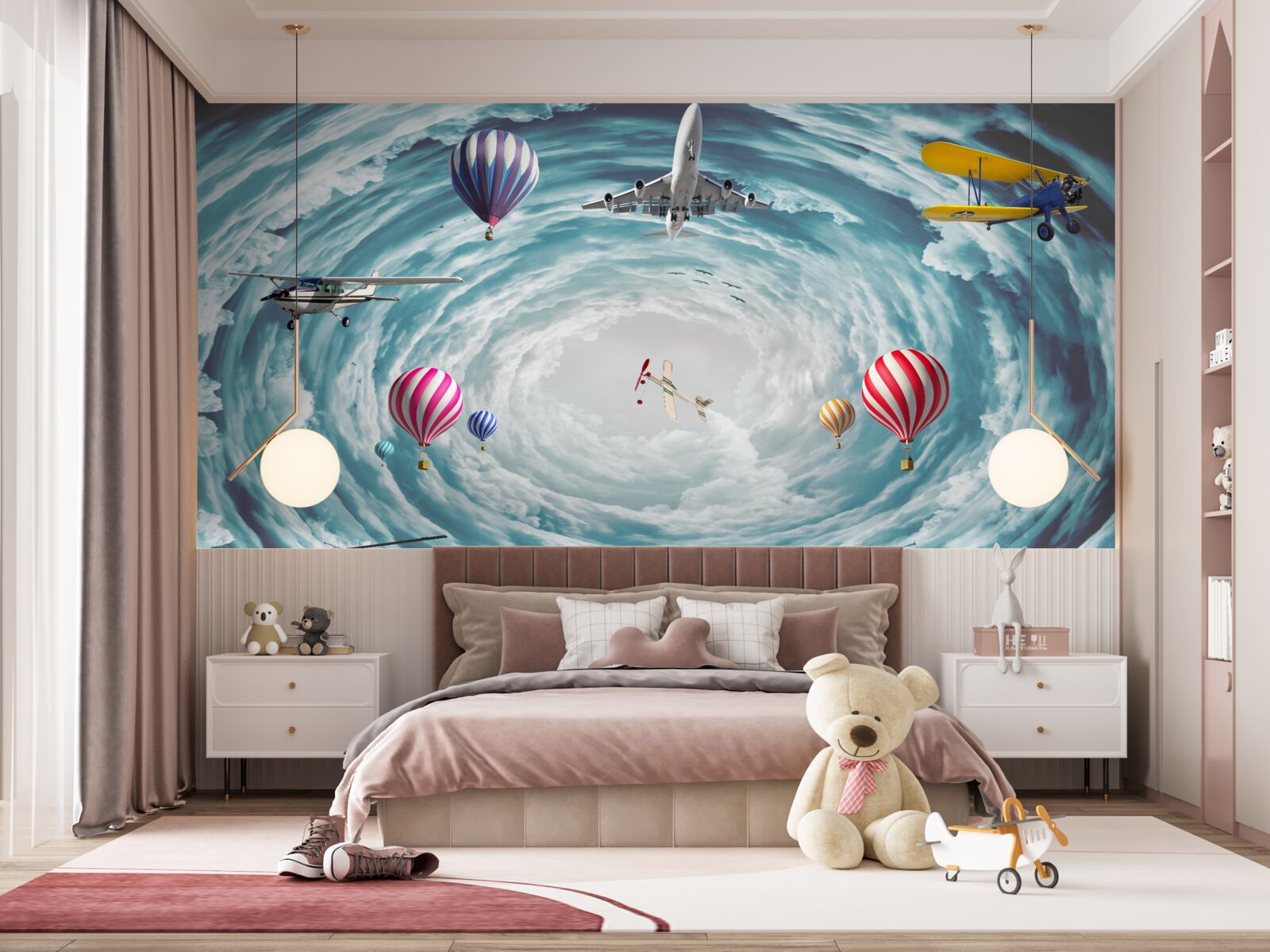 Фотошпалери кипляча вічність космічної нескінченності