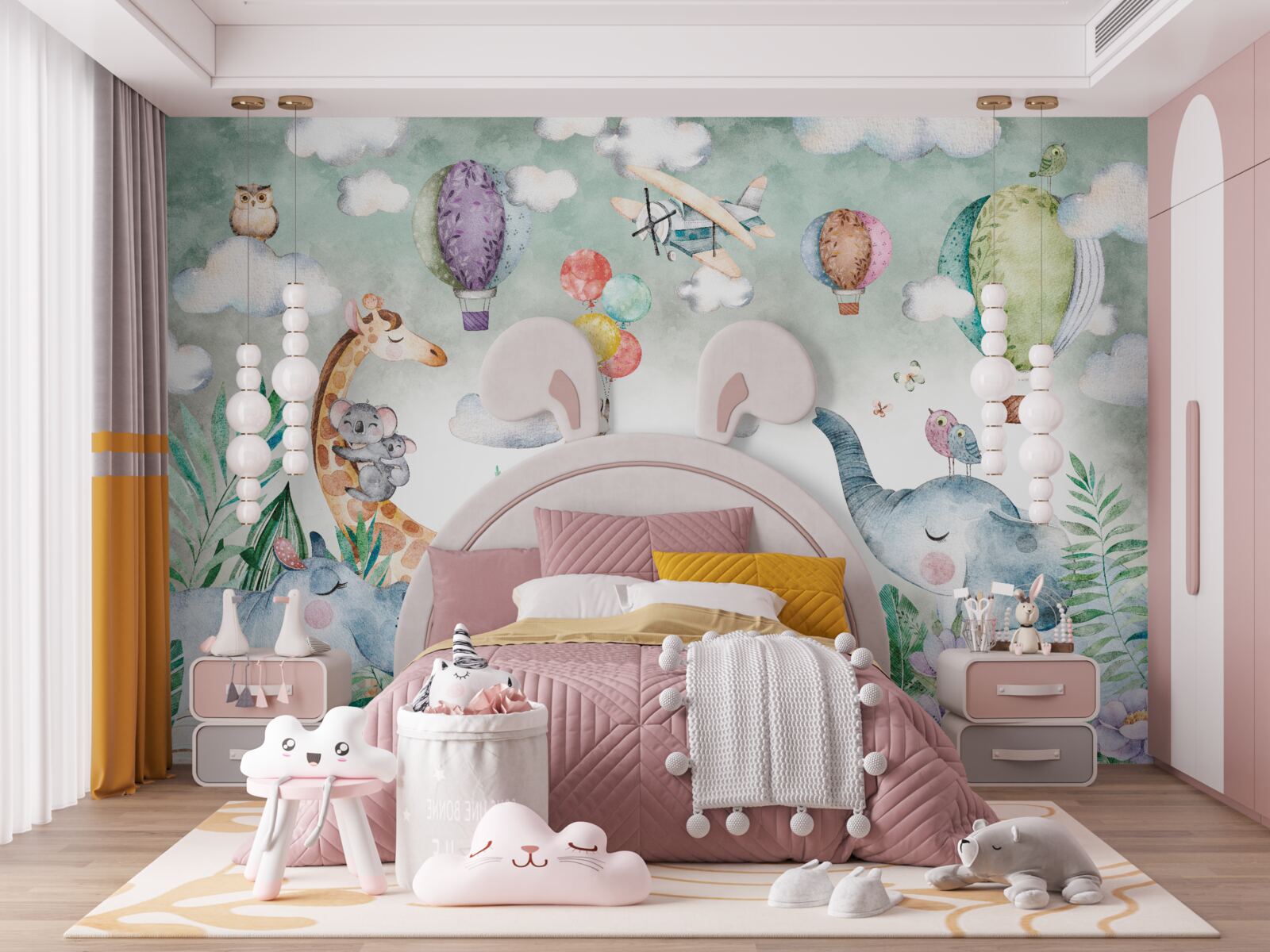 Фотошпалери відпочиваючі тварини насолоджуються дружбою