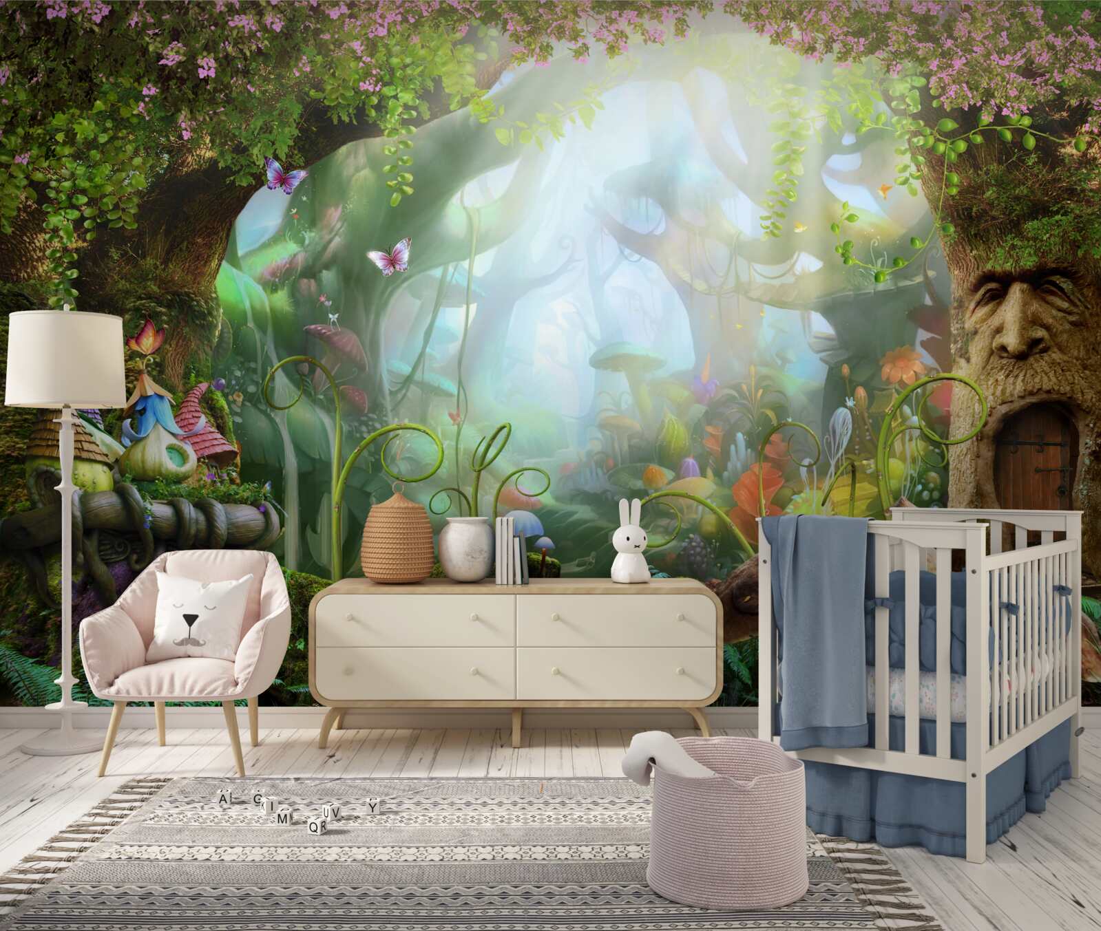 Фотошпалери захоплюючий казковий ліс