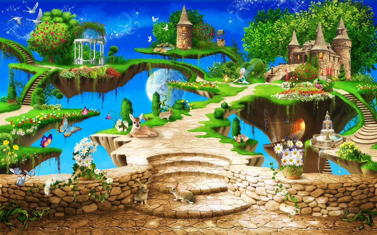 Фотошпалери країна чарівного лісу