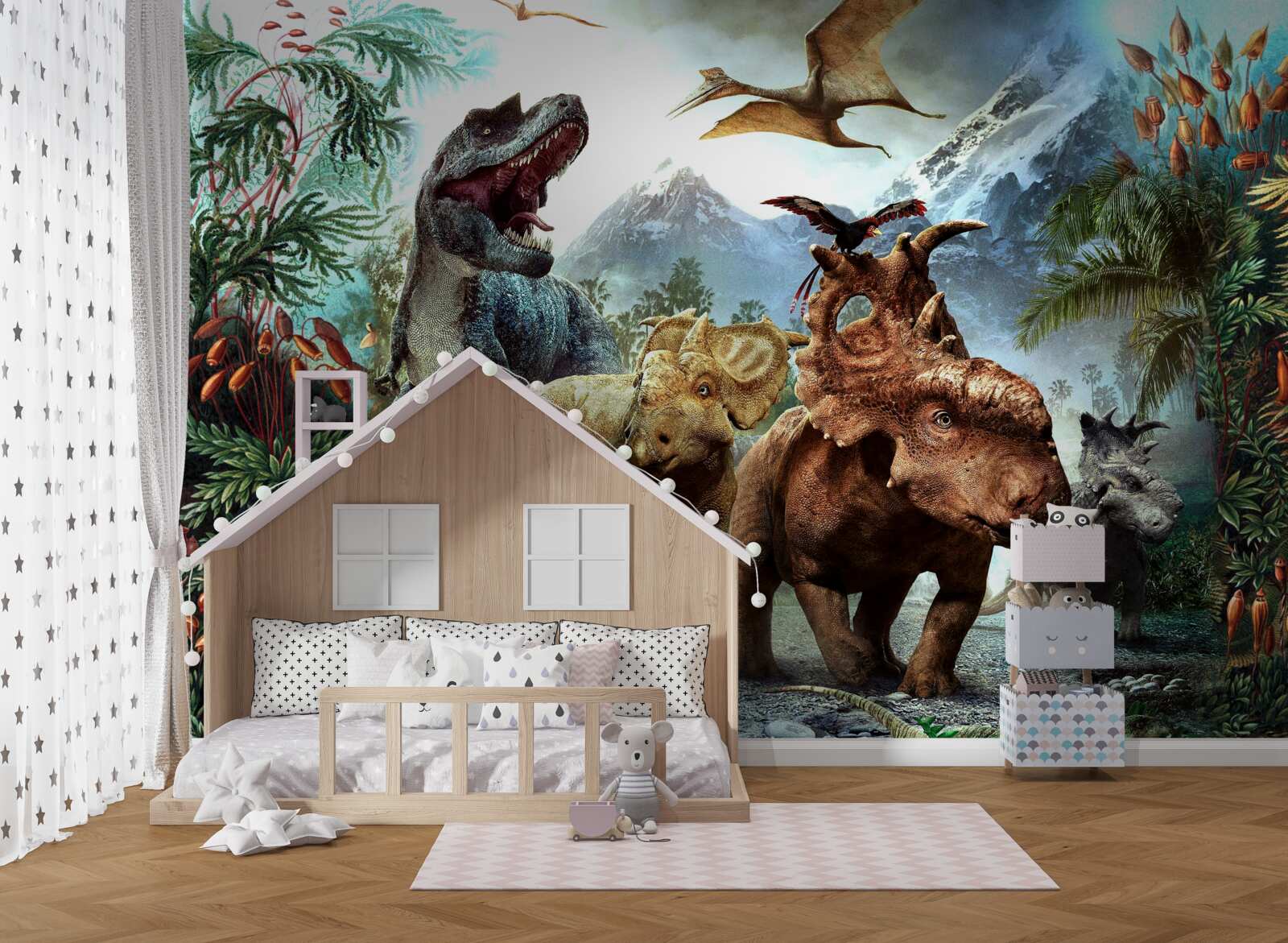 Фотошпалери Динозаври Юрського періоду