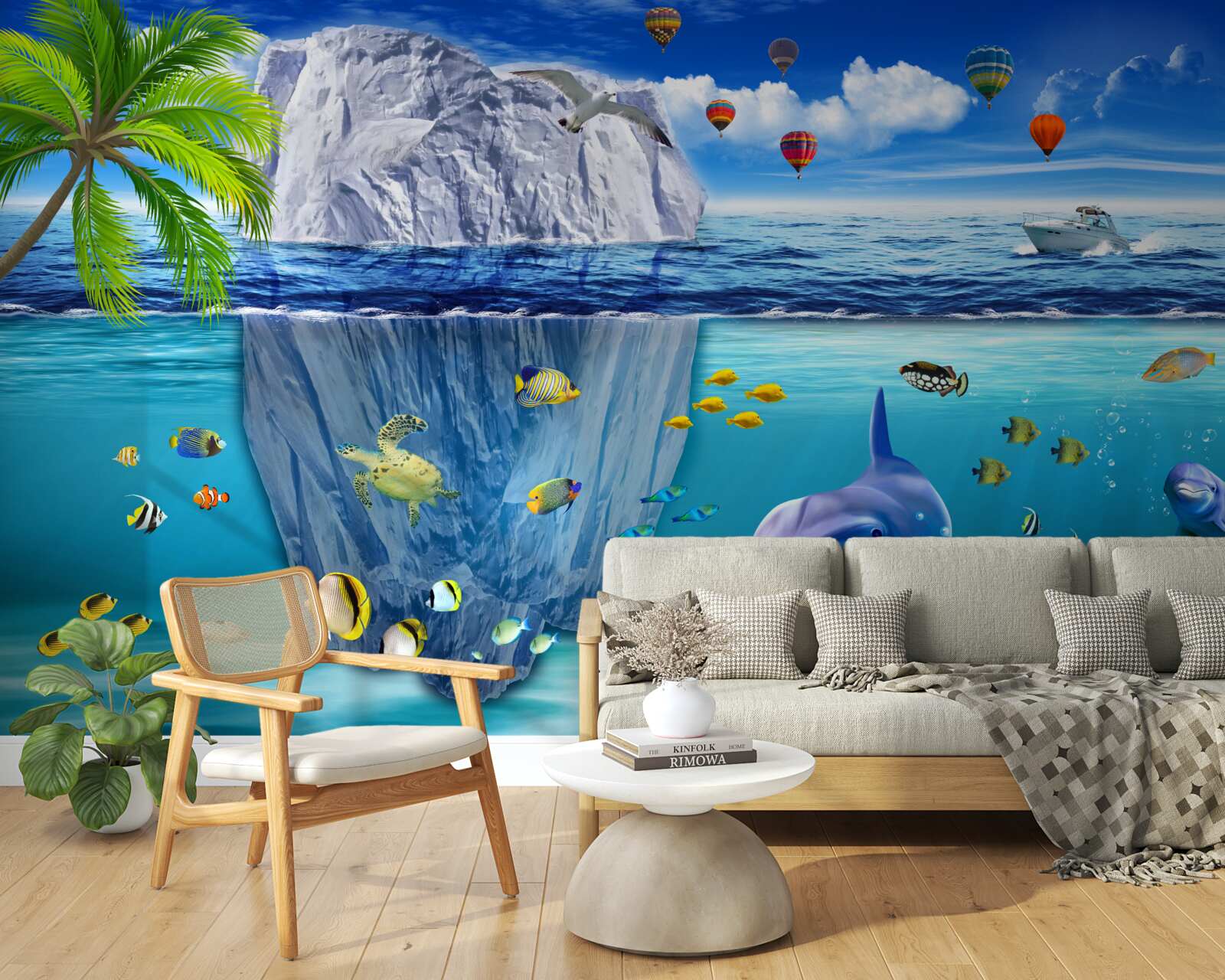 Фотошпалери підводні морські види