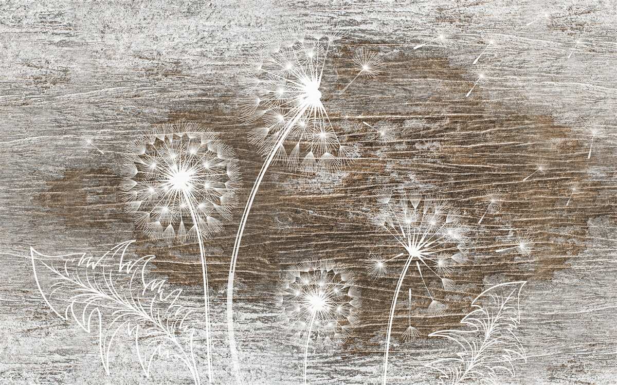 Фотошпалери білі, як сніг, косулі на дереві