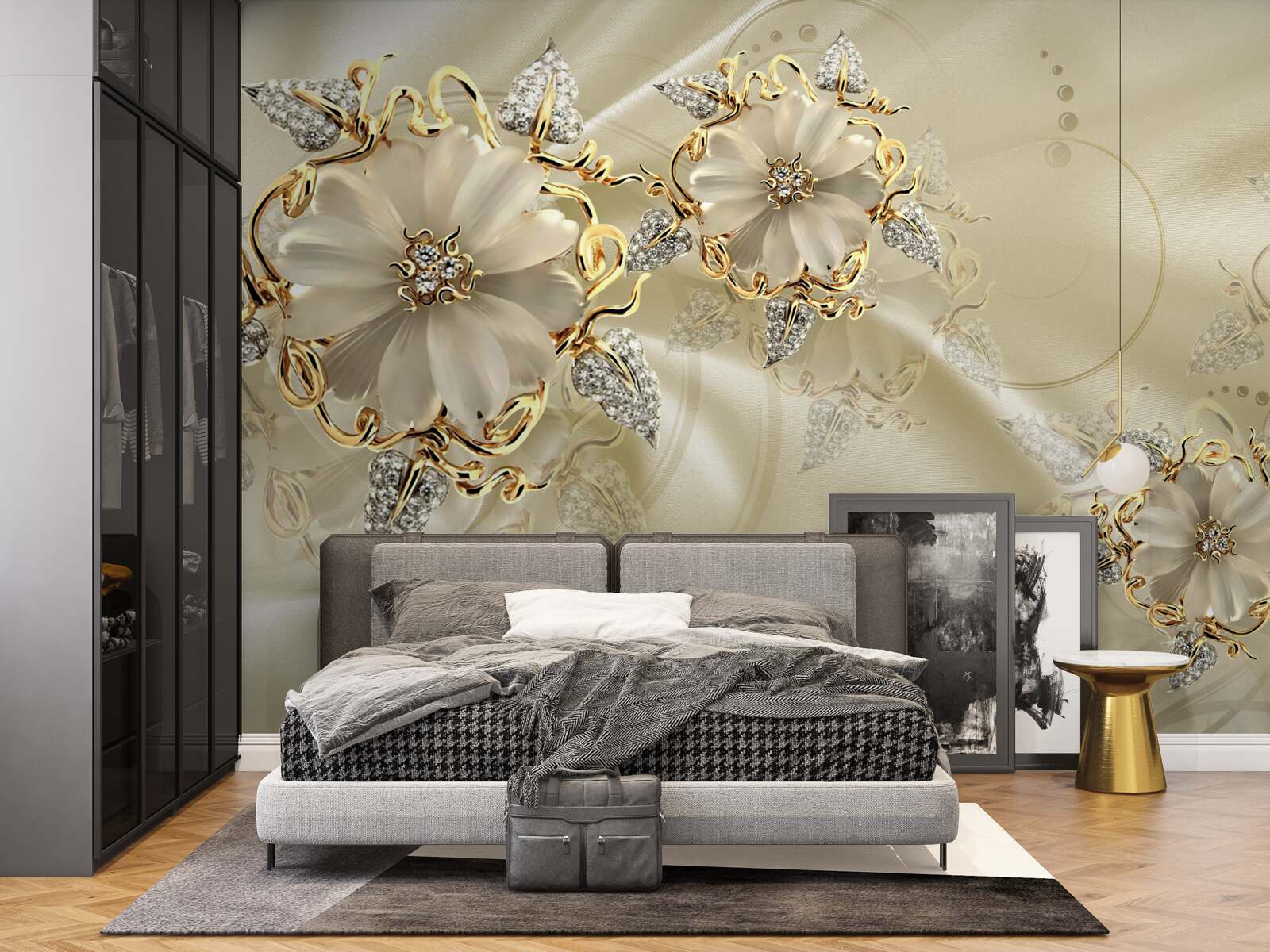 Фотошпалери чарівна брошка з дорогоцінних металів