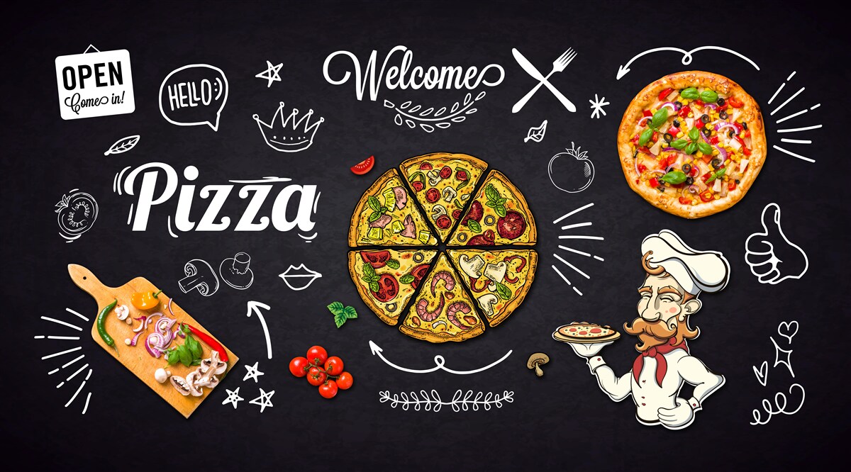 Фотошпалери готувати з піцою