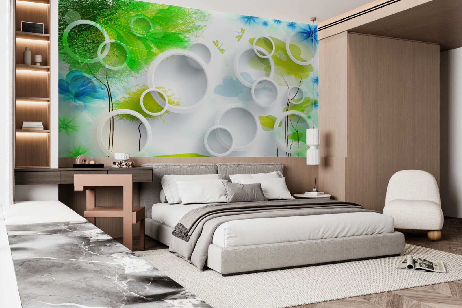 Фотошпалери вибух літніх барв